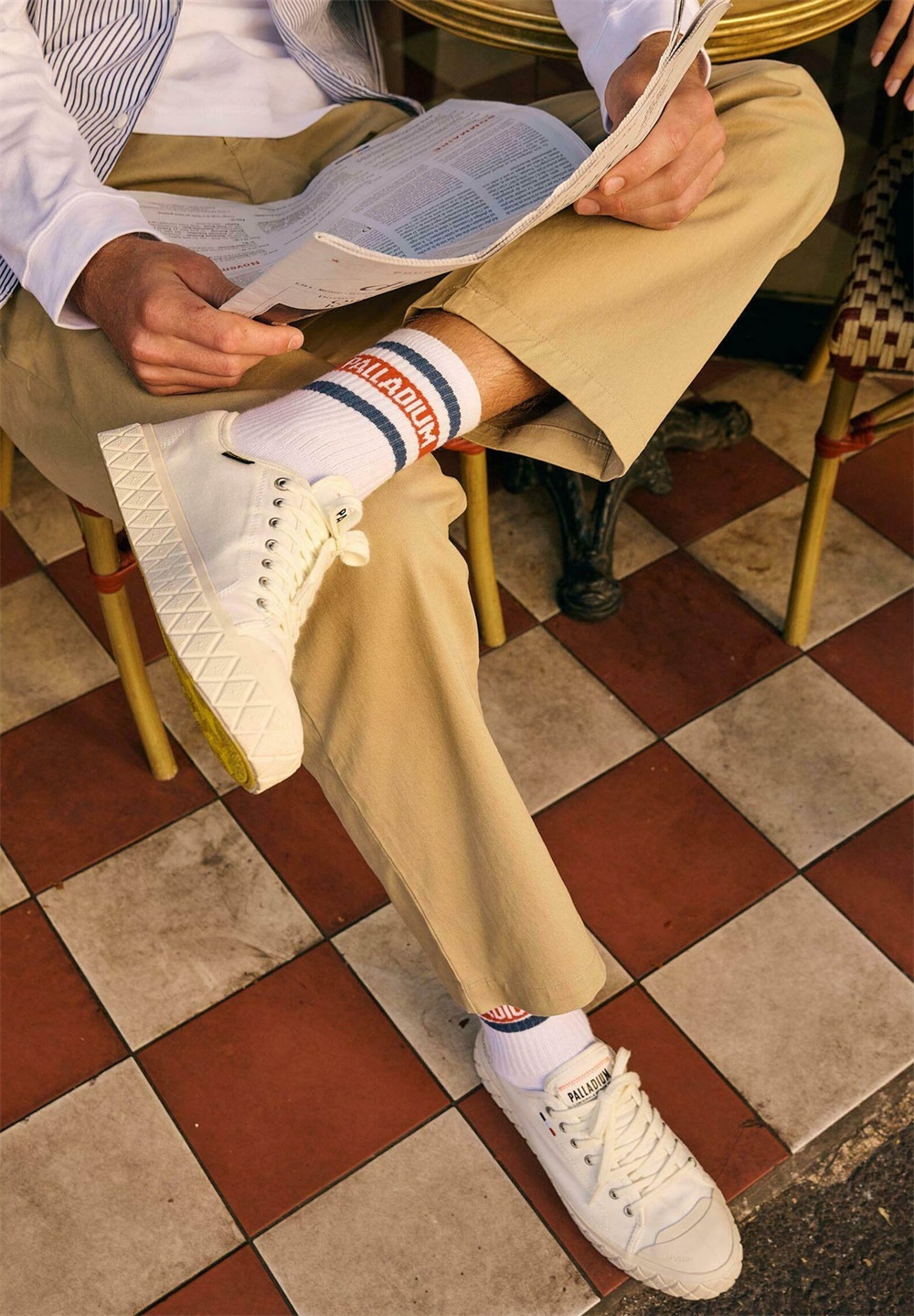 Palladium Sneaker low - star white/weiß