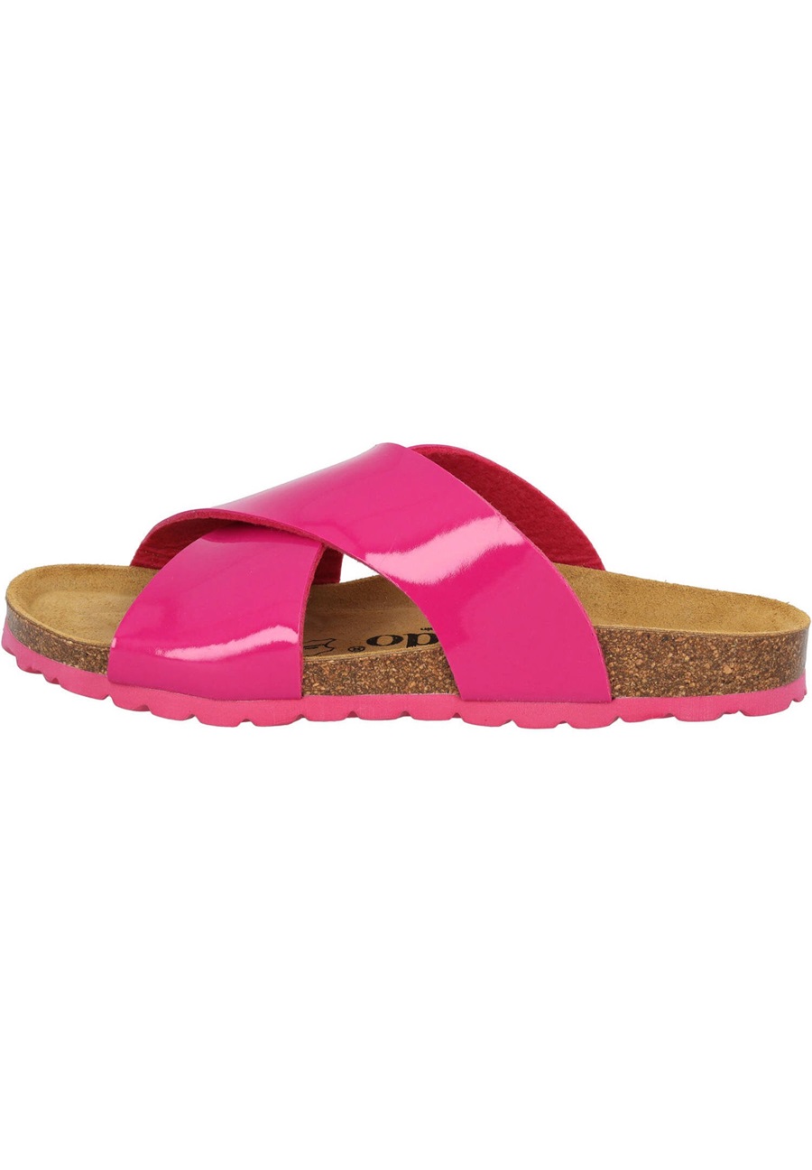 Palado RIANEL - Pantolette flach - pink lack/pink