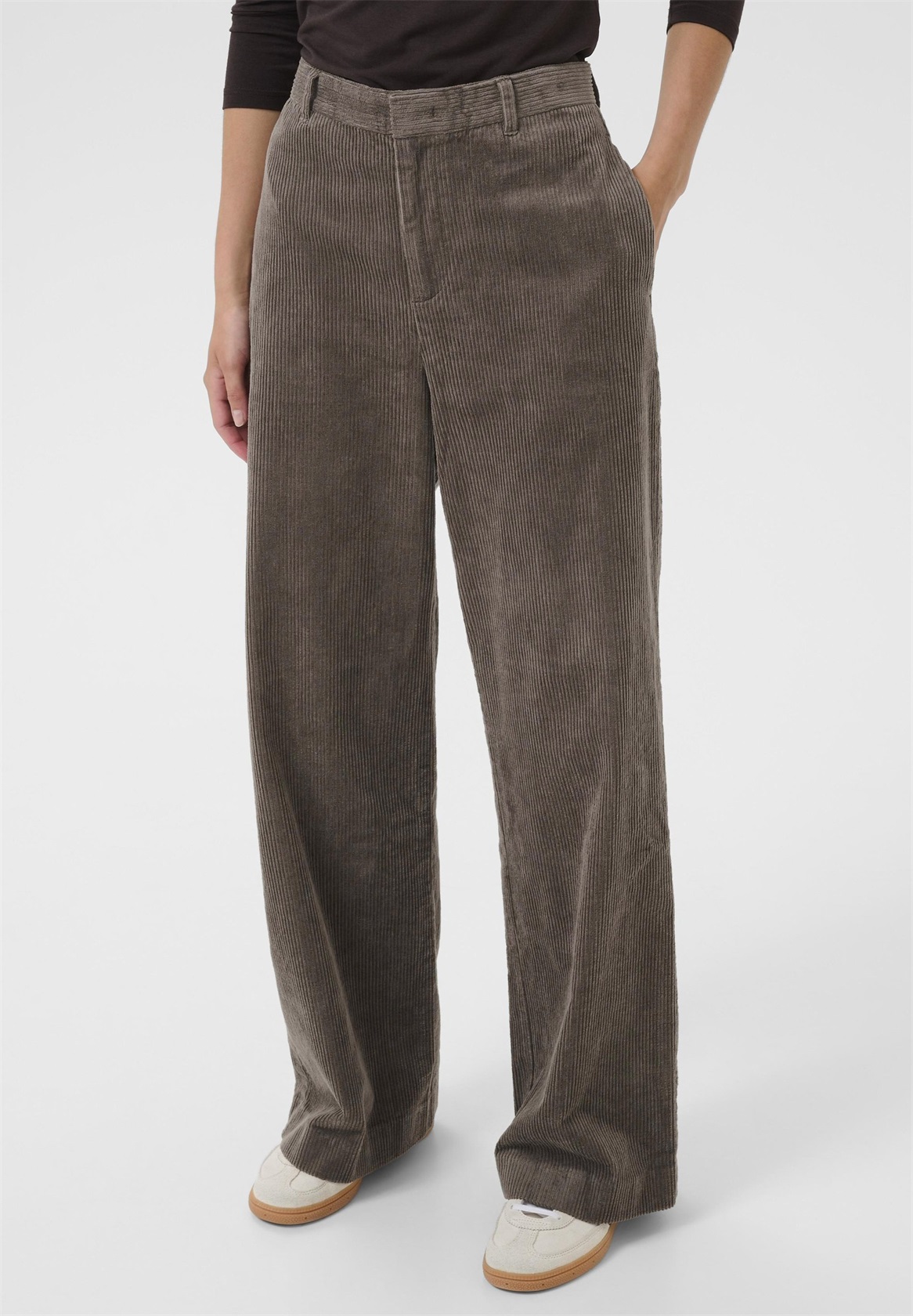 Part Two CLARISSE - Stoffhose - grey/grau