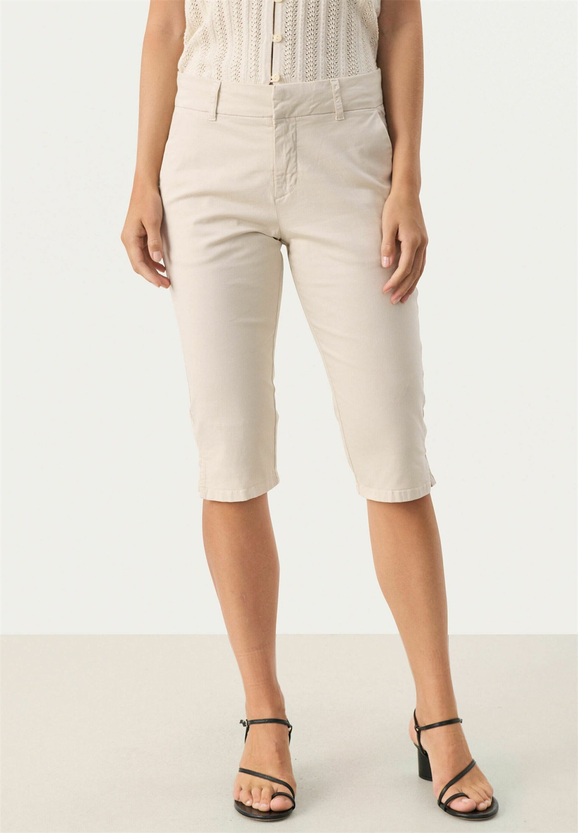 Part Two RENATA - Shorts - french oak/beige