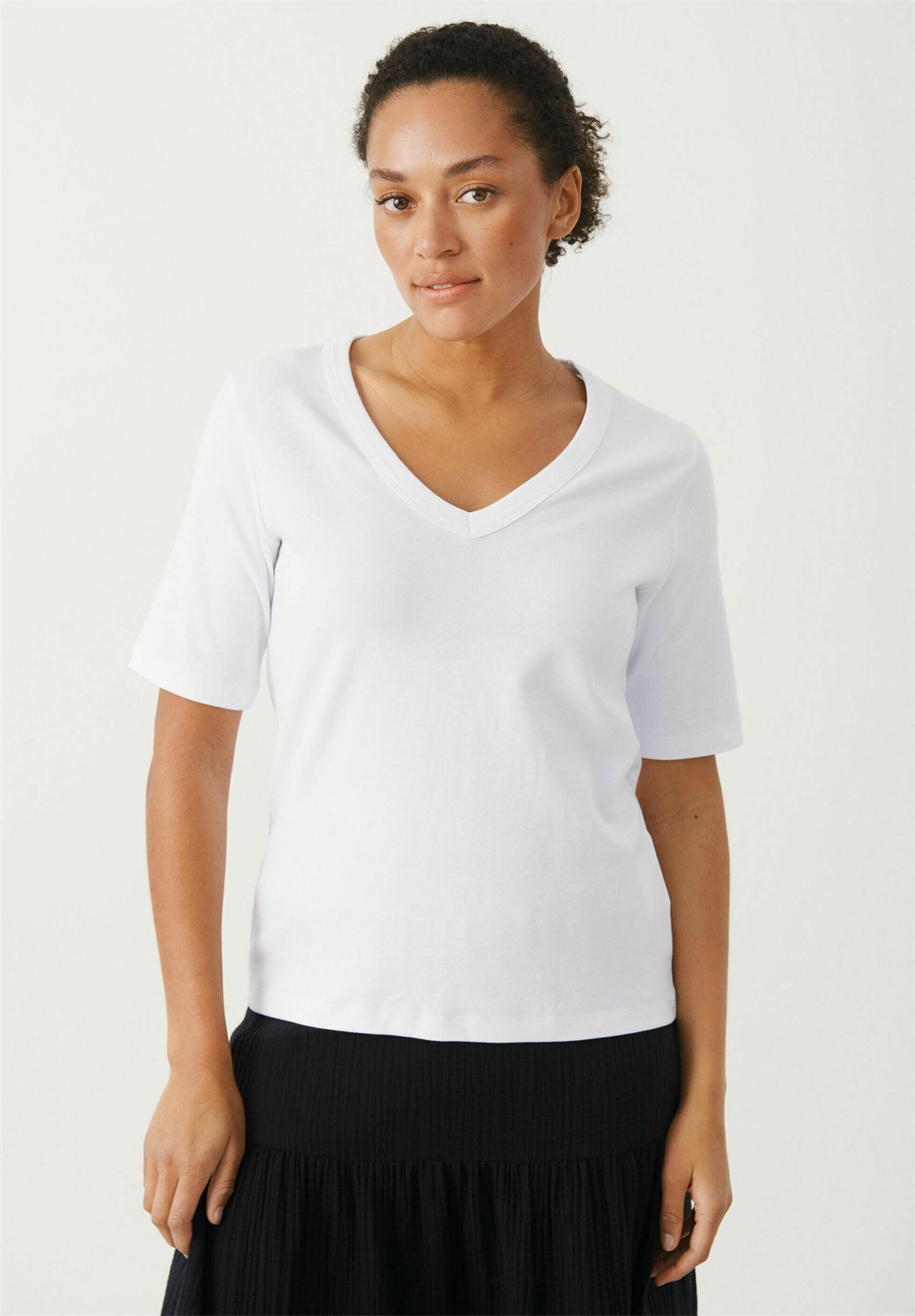 Part Two RATANSA - T-Shirt basic - bright white/offwhite