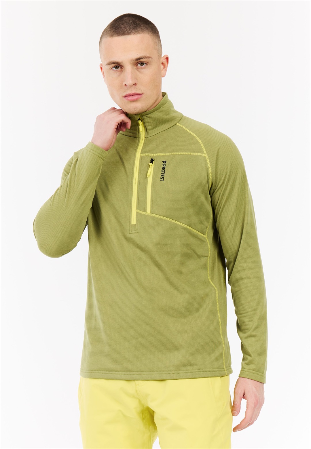 Protest Langarmshirt - herbal green/grün