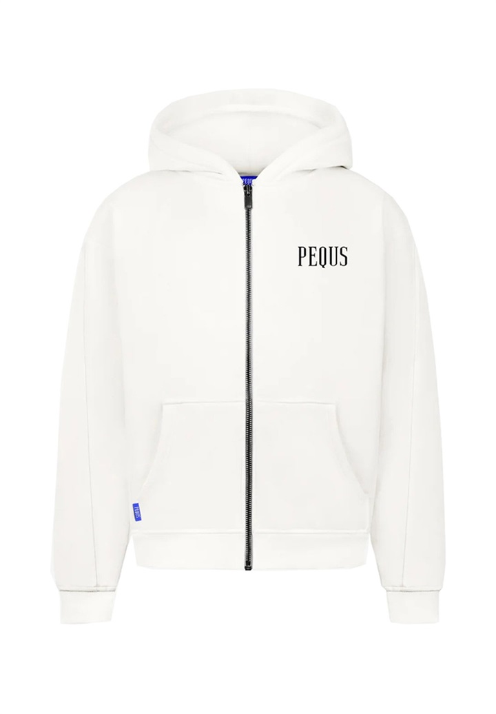 PEQUS Sweatjacke - star white/weiß