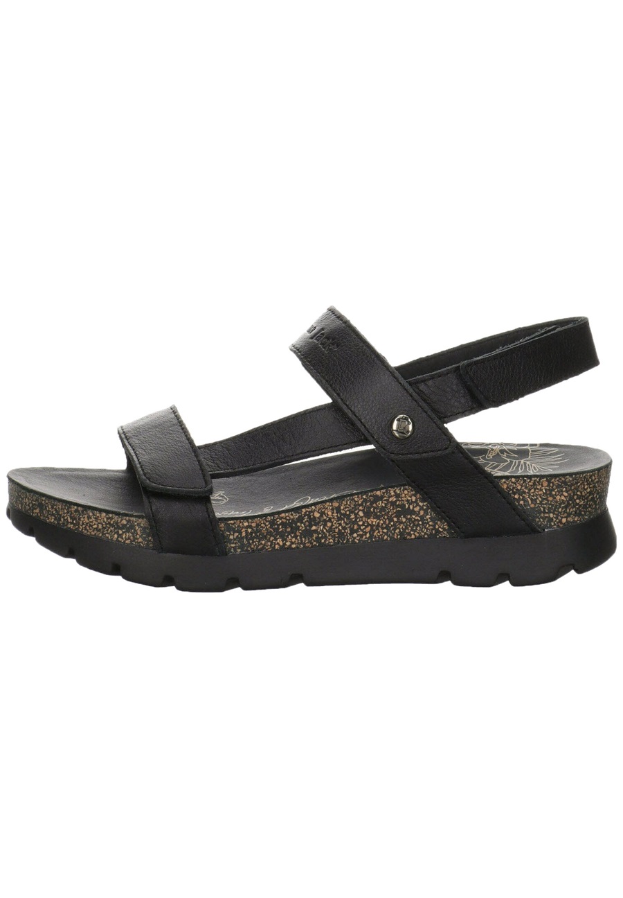 Panama Jack SELMA - Plateausandalette - black/schwarz