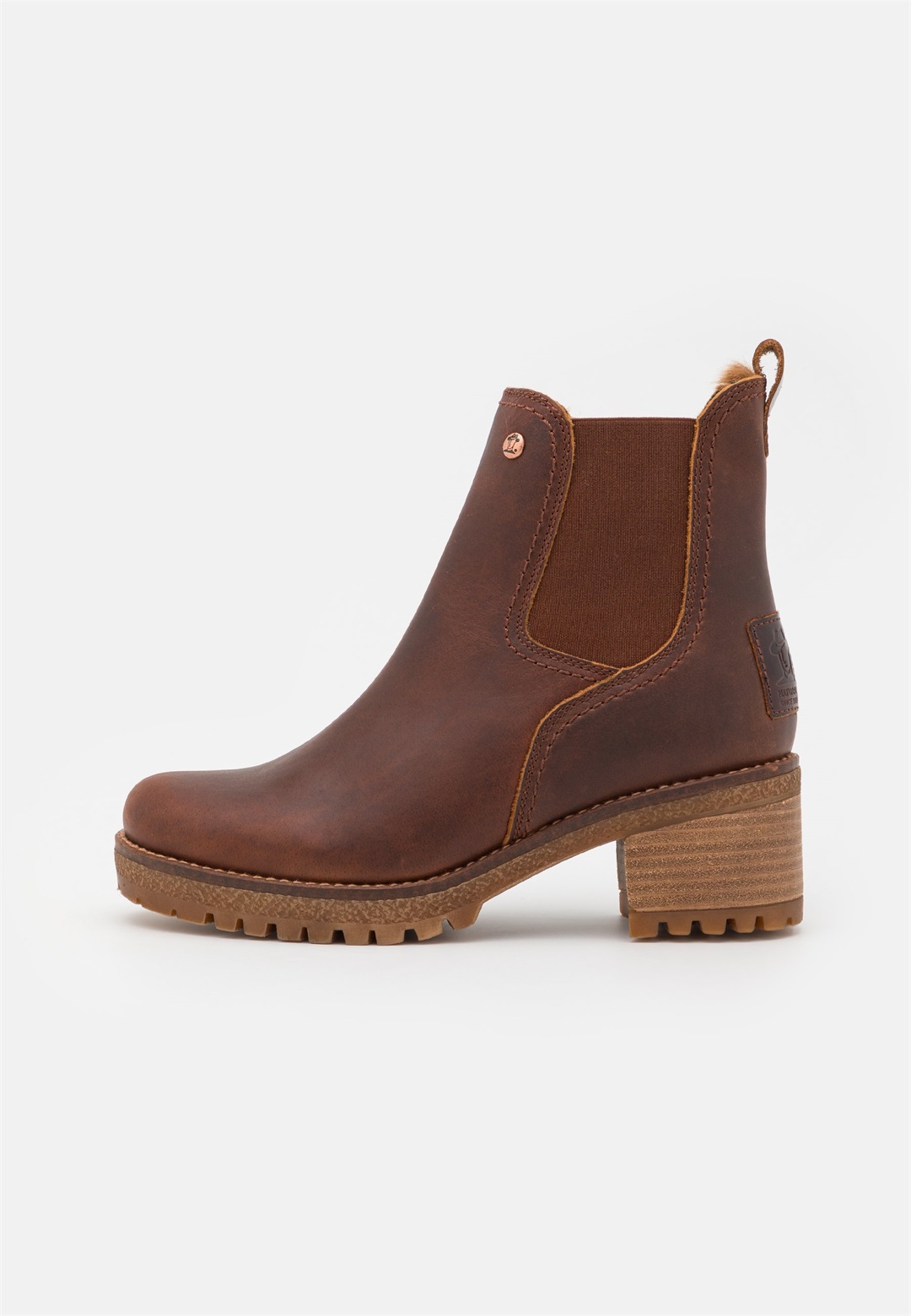 Panama Jack PIA - Plateaustiefelette - bark/dunkelbraun