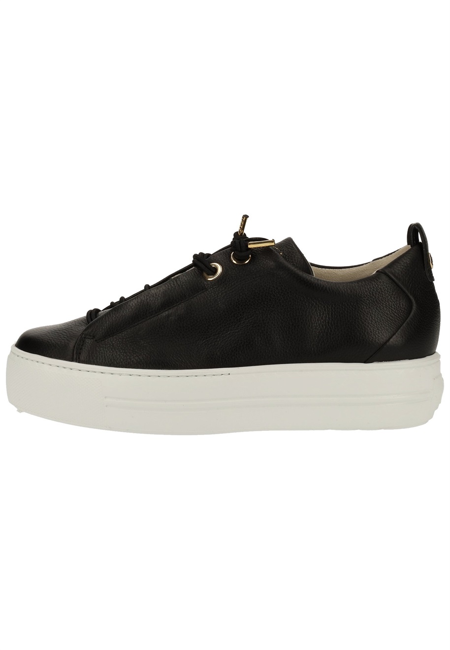 Paul Green Sneaker low - schwarz/gold/schwarz