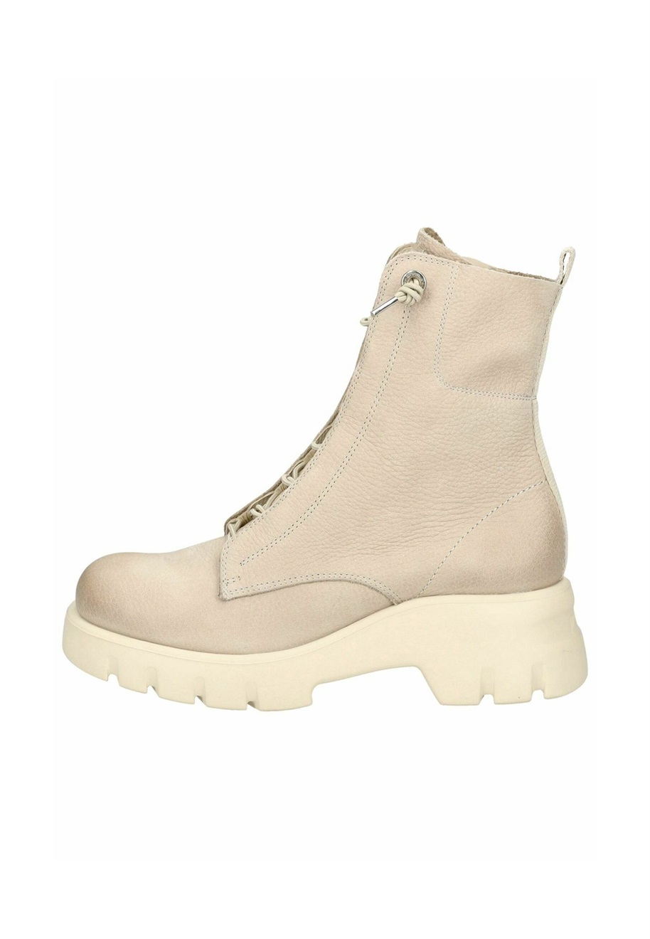 Paul Green Plateaustiefelette - grained nubuk almond/beige