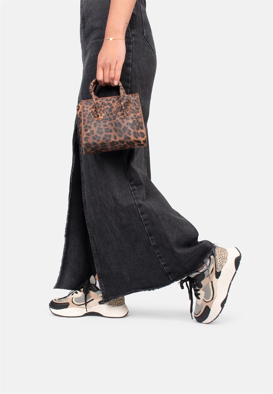 Posh by Poelman MACY - Sneaker low - white and beige combination/weiß