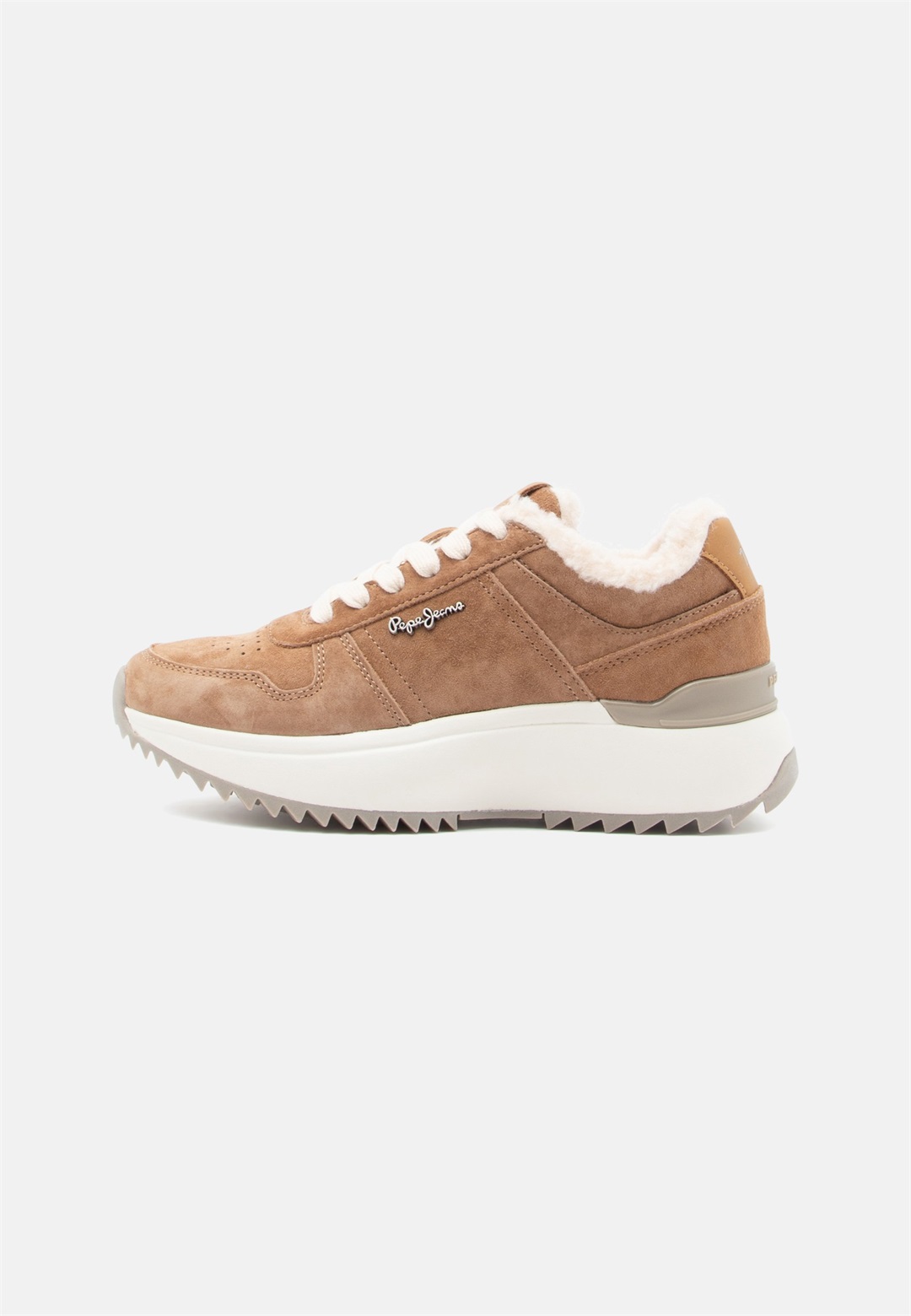 Pepe Jeans KIMI BLOCK - Sneaker low - tobacco brown/braun
