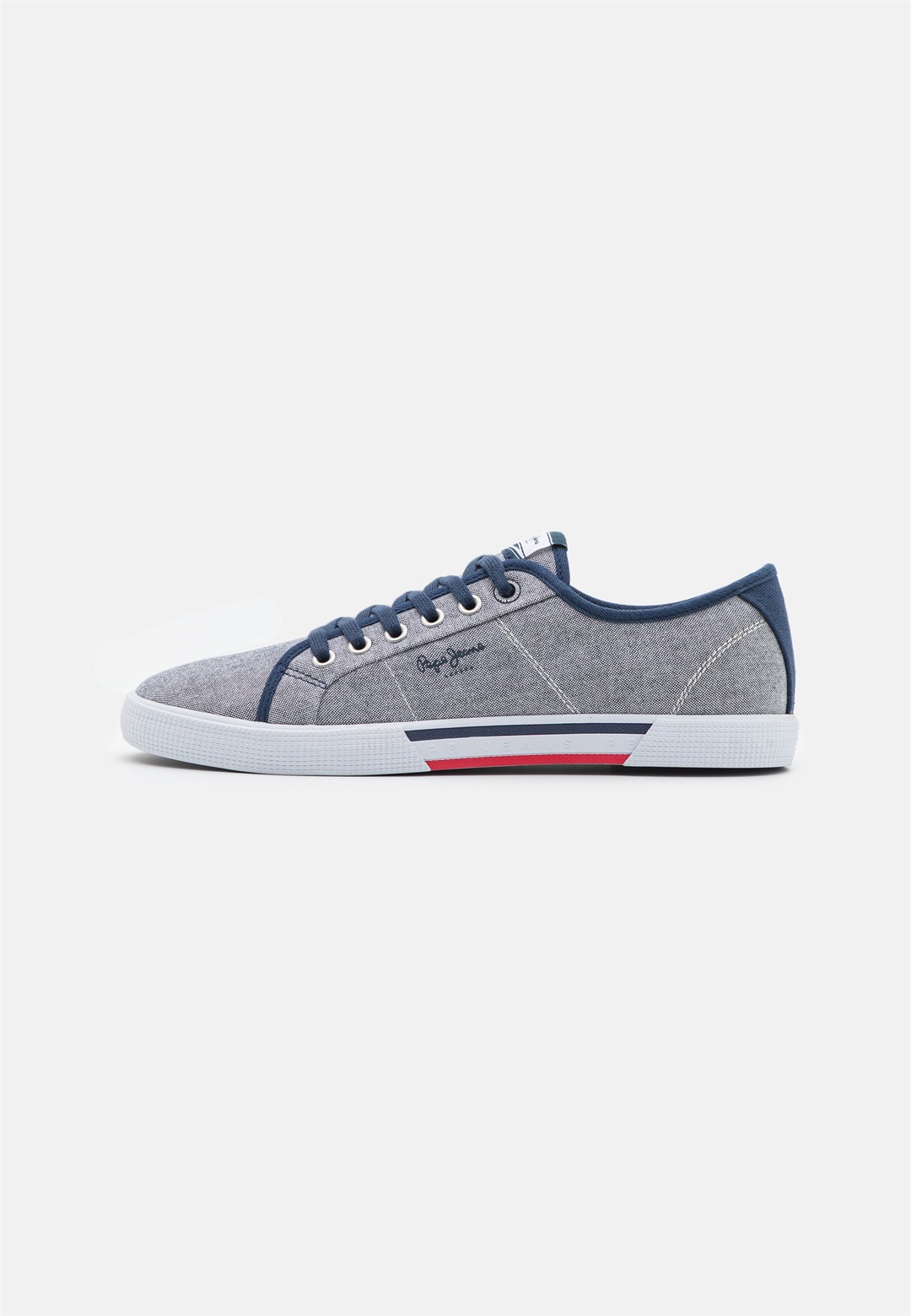Pepe Jeans BRADY CHAMBRAY - Sneaker low - blue/blau