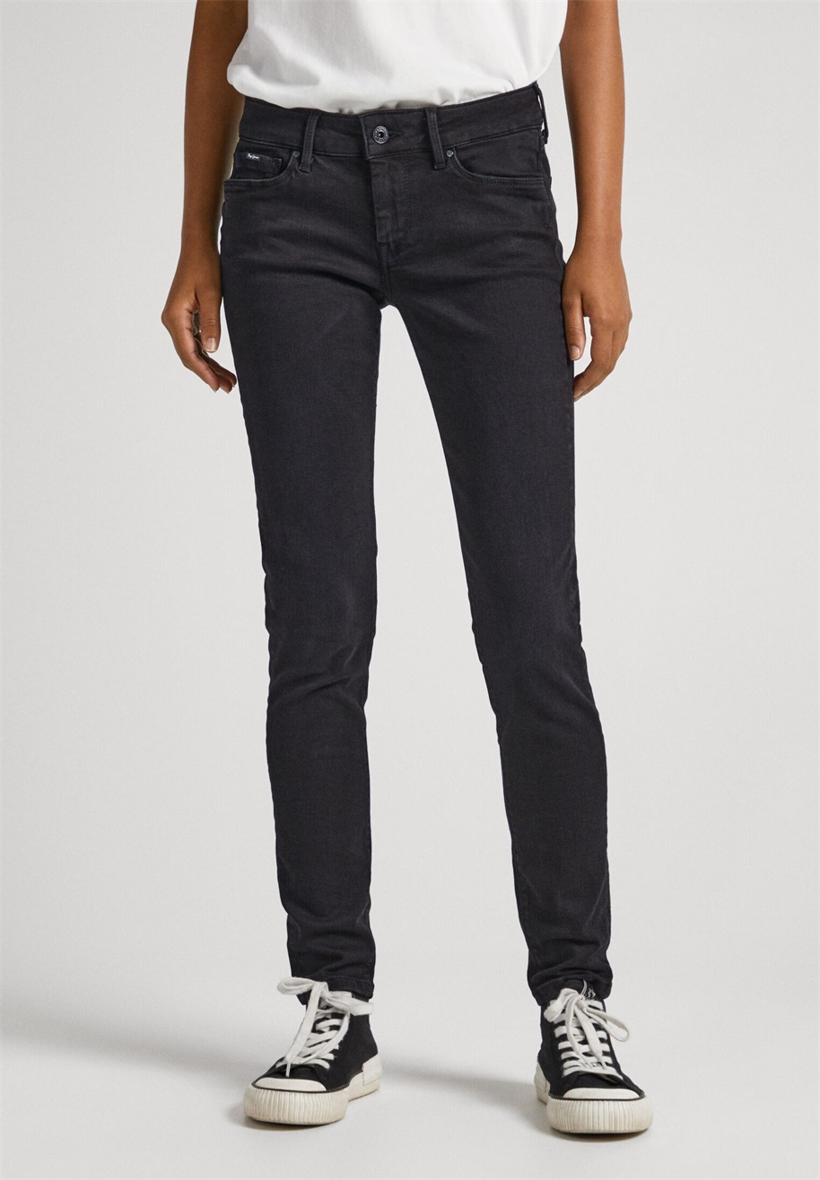 Pepe Jeans SOHO - Jeans Skinny Fit - black denim