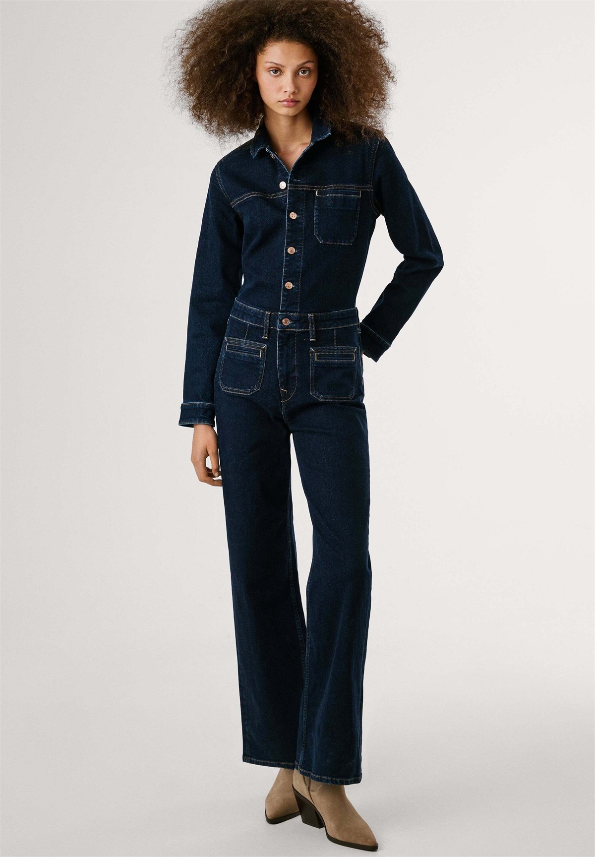 Pepe Jeans KIM - Jumpsuit - denim/blue denim
