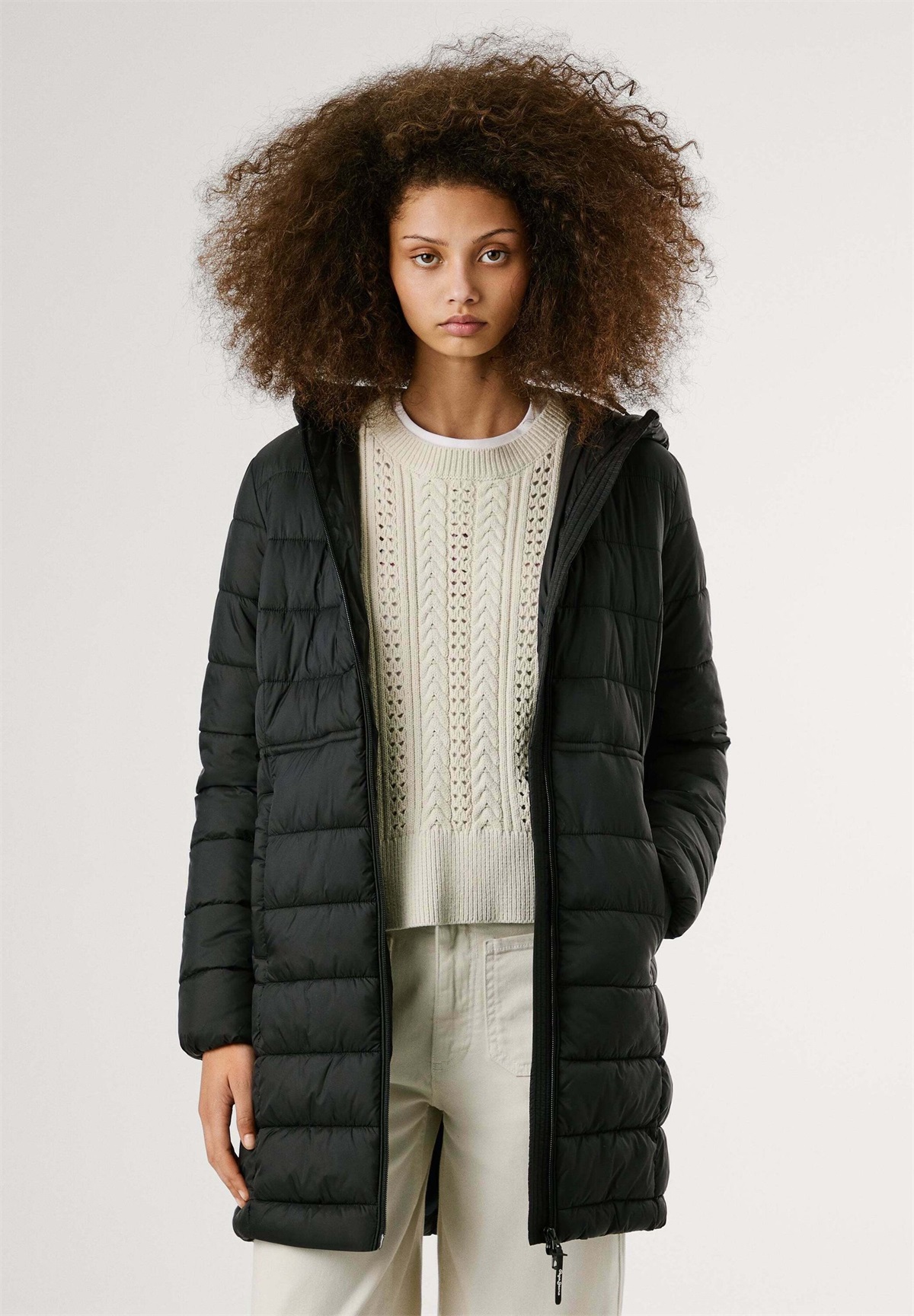 Pepe Jeans SALLY - Wintermantel - black/schwarz