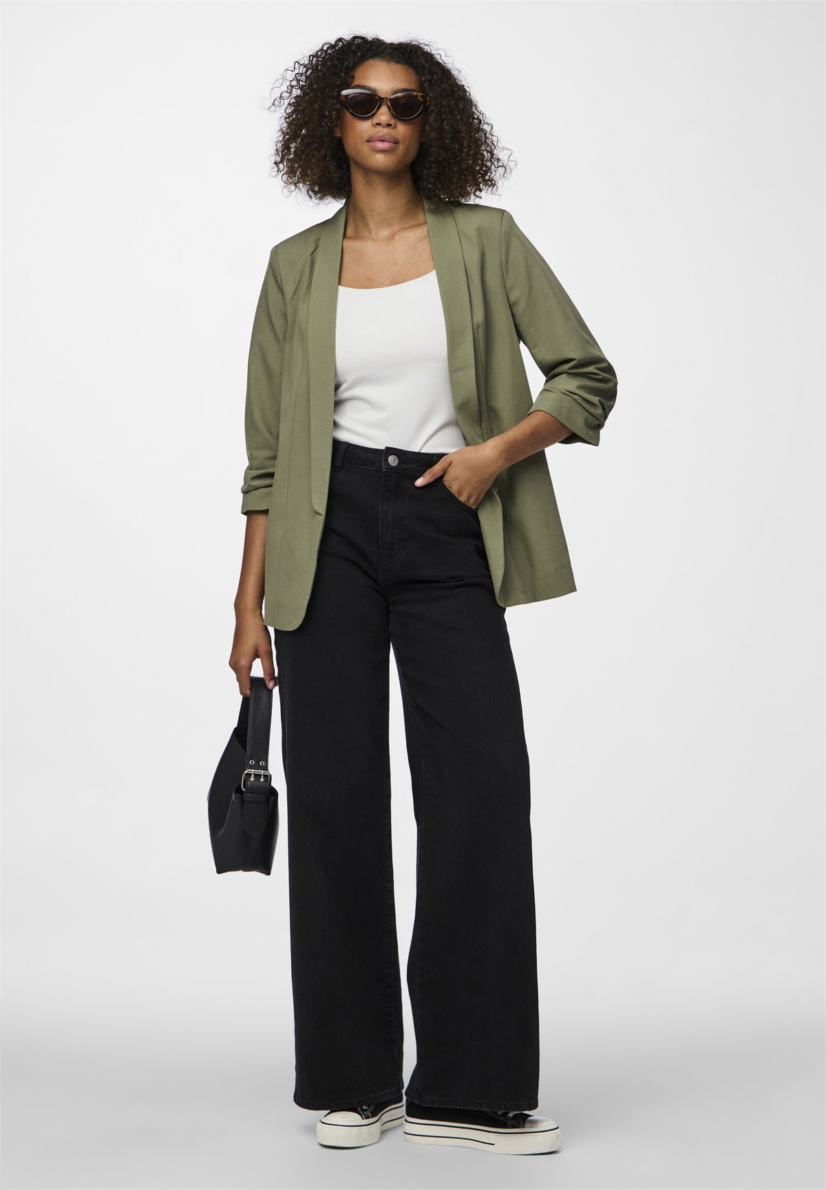 Pieces PCBOSELLA - Blazer - deep green/khaki
