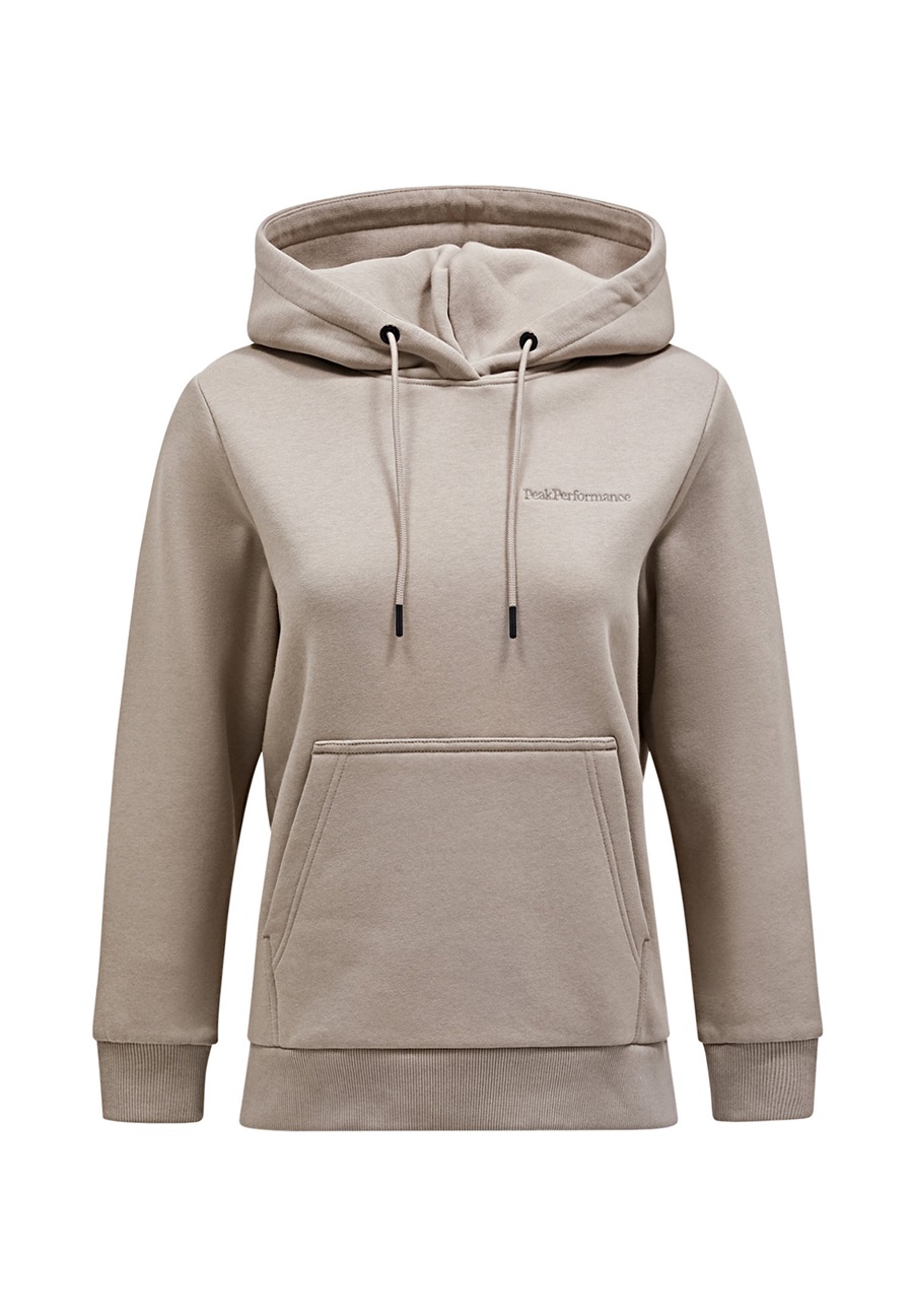 Peak Performance ORIGINAL SMALL LOGO - Kapuzenpullover - beige