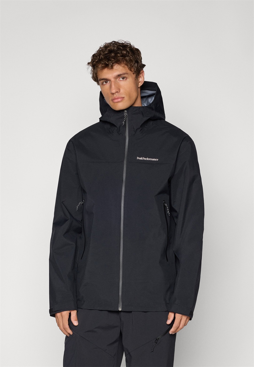Peak Performance TREELINE GORE-TEX JACKET - Hardshelljacke - black/schwarz