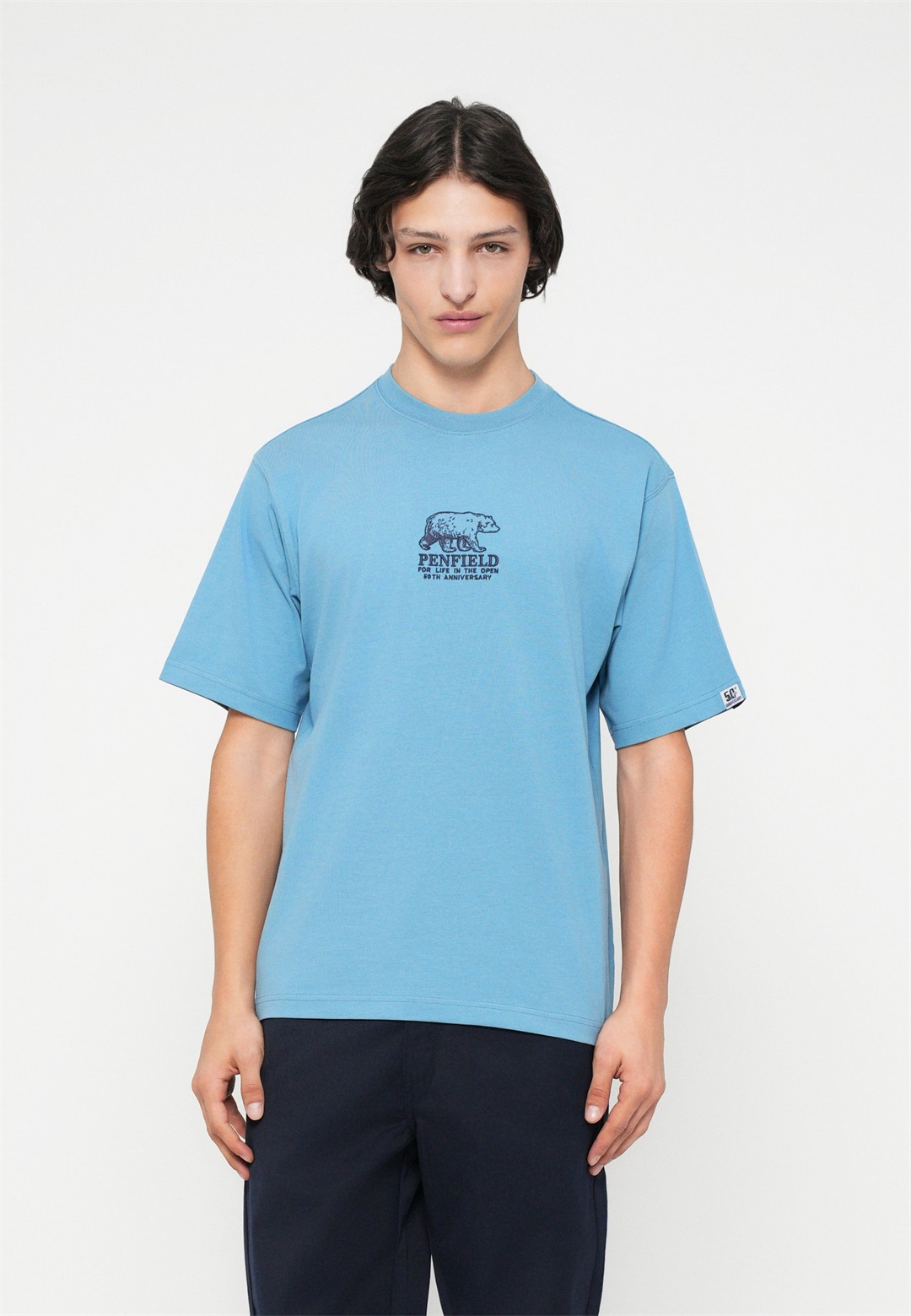 Penfield ANNIVERSARY PRINT - T-Shirt print - niagara/blau