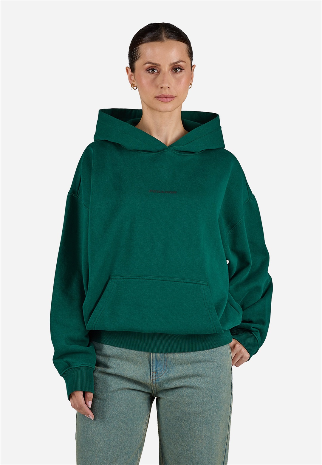 Pegador ATNA LOGO - Sweatshirt - washed dark green/dunkelgrün
