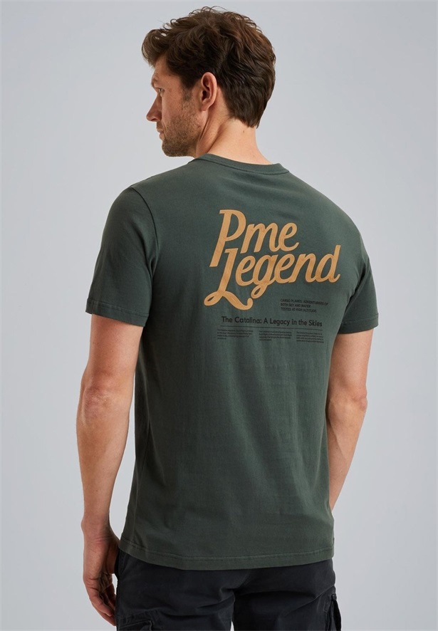 PME Legend ARTWORK - T-Shirt print - green gables/dunkelgrün