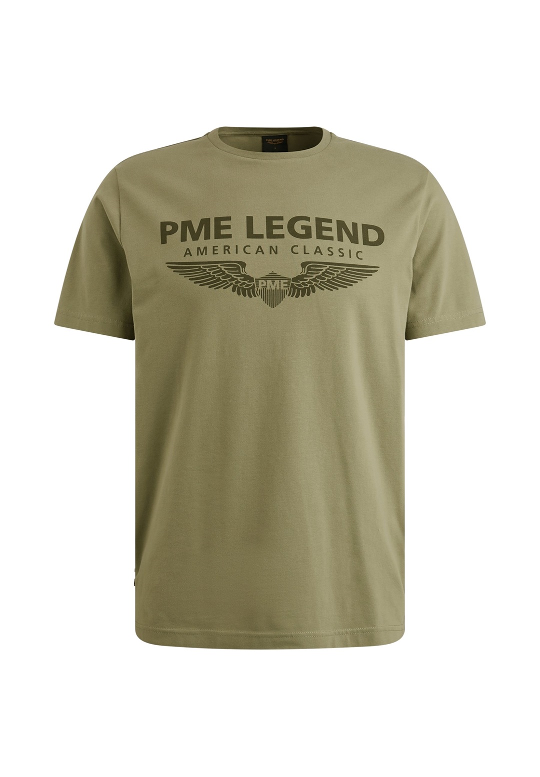 PME Legend MIT LOGO - T-Shirt print - oil green/grün
