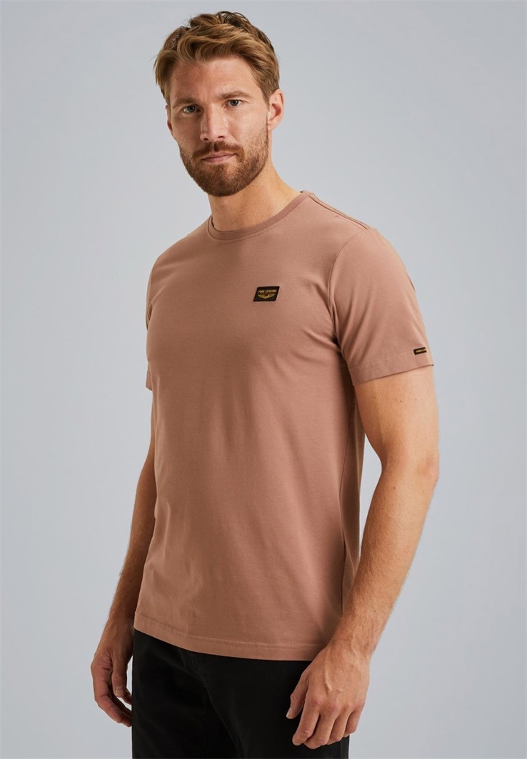 PME Legend AMERICAN CLASSIC - T-Shirt basic - burlwood/pink