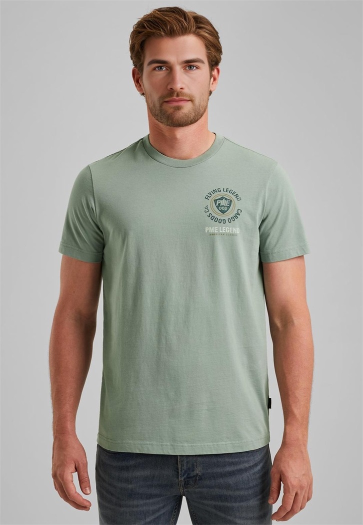 PME Legend T-Shirt print - green/grün