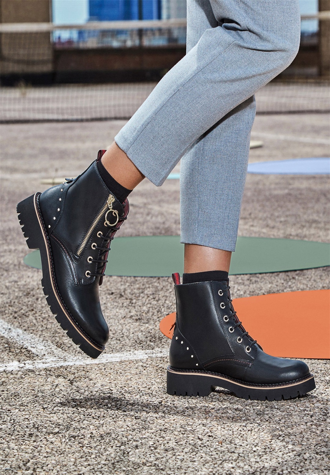 Pikolinos VICAR - Schnürstiefelette - black/schwarz