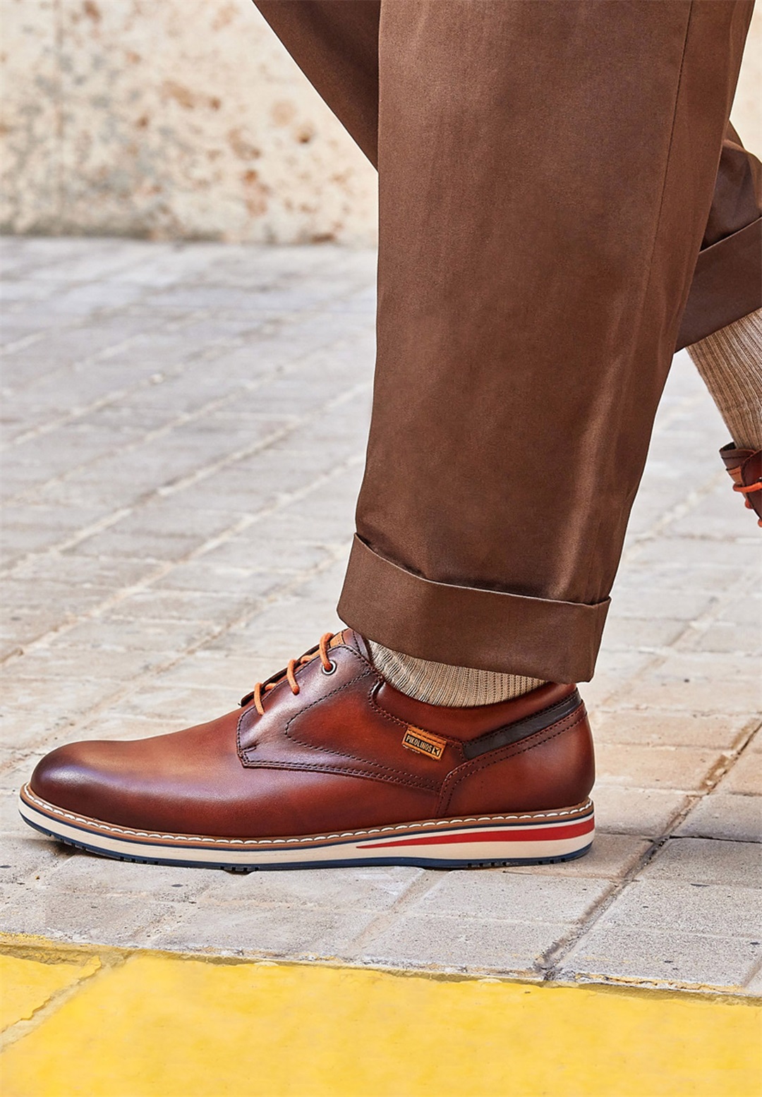 Pikolinos AVILA - Sportlicher Schnürer - cuero/braun