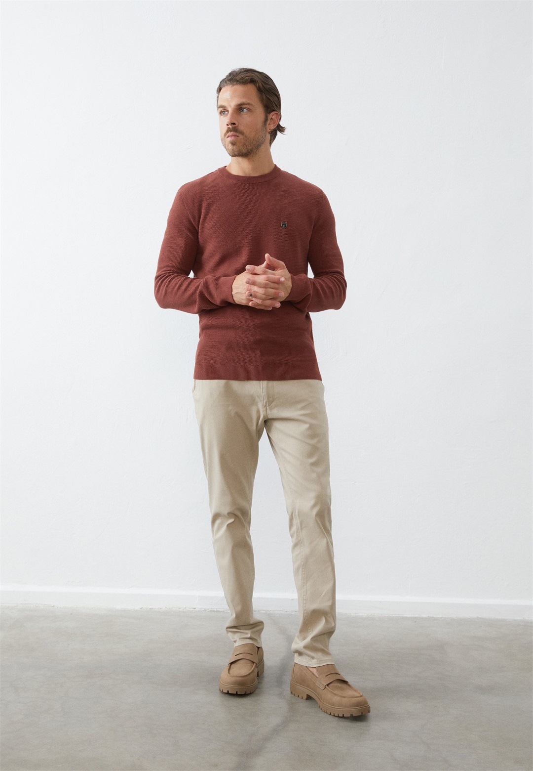 Pier One UNISEX - Slipper - beige