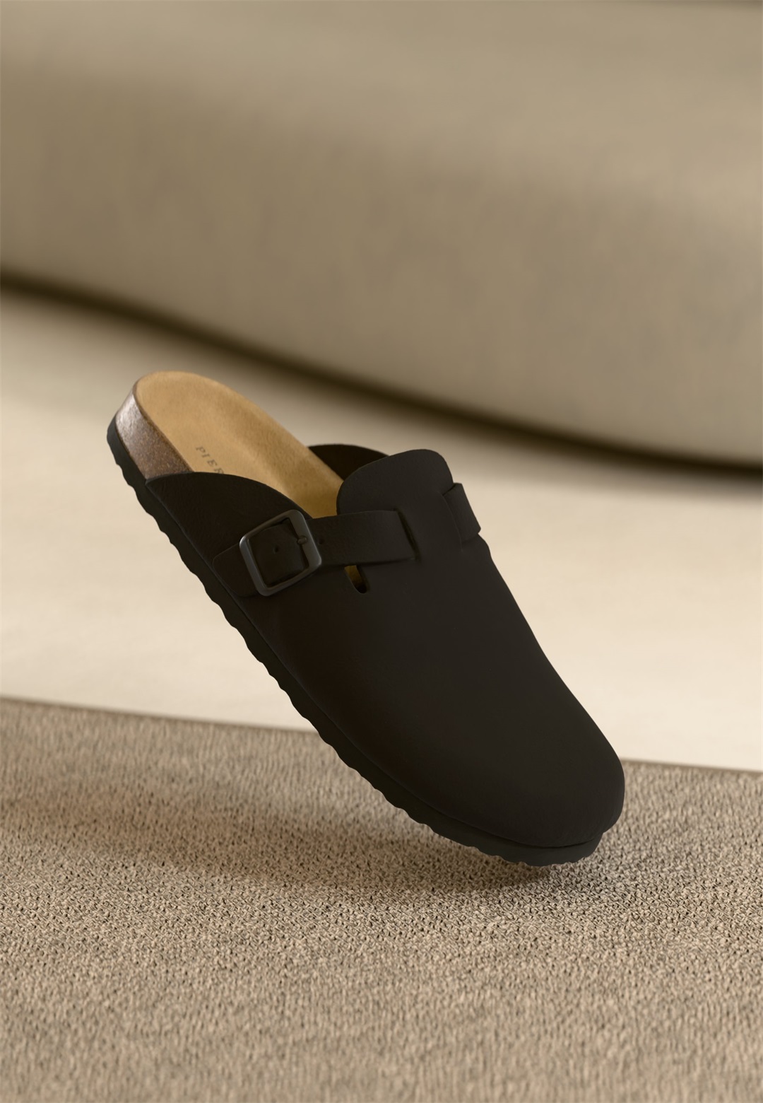 Pier One UNISEX - Hausschuh - black/schwarz