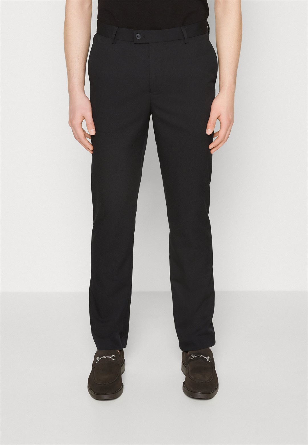 Pier One FORMAL TROUSERS - Stoffhose - black/schwarz
