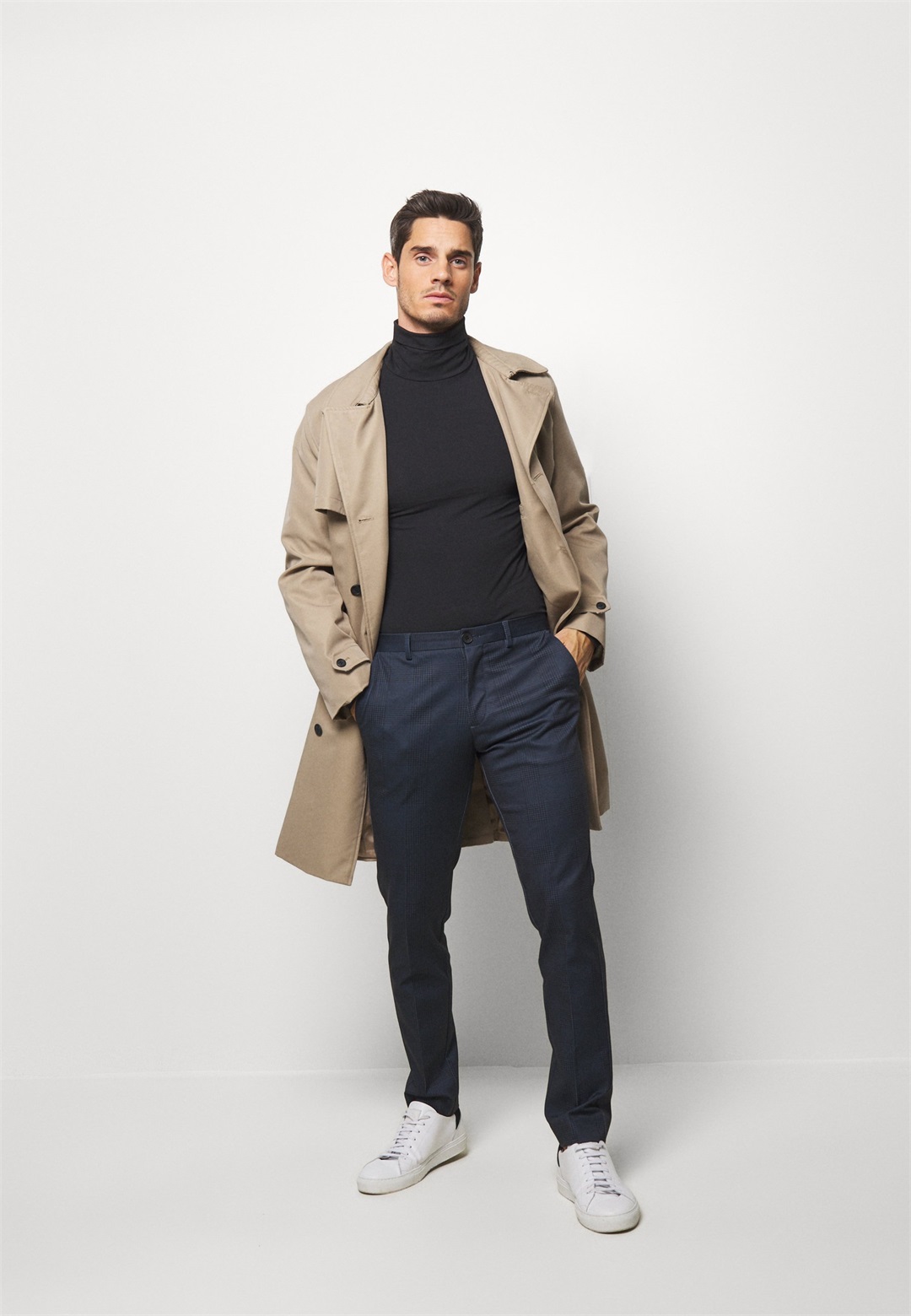 Pier One 2 PACK - Langarmshirt - black/schwarz