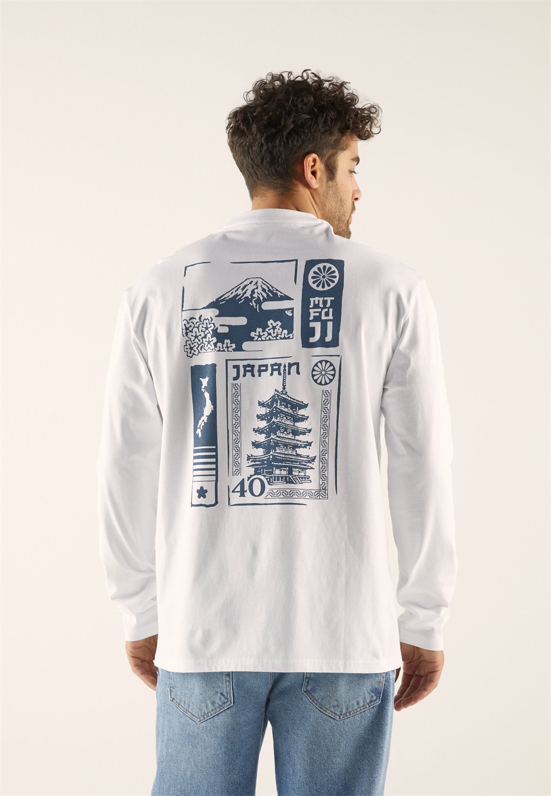 Pier One Langarmshirt - white/weiß