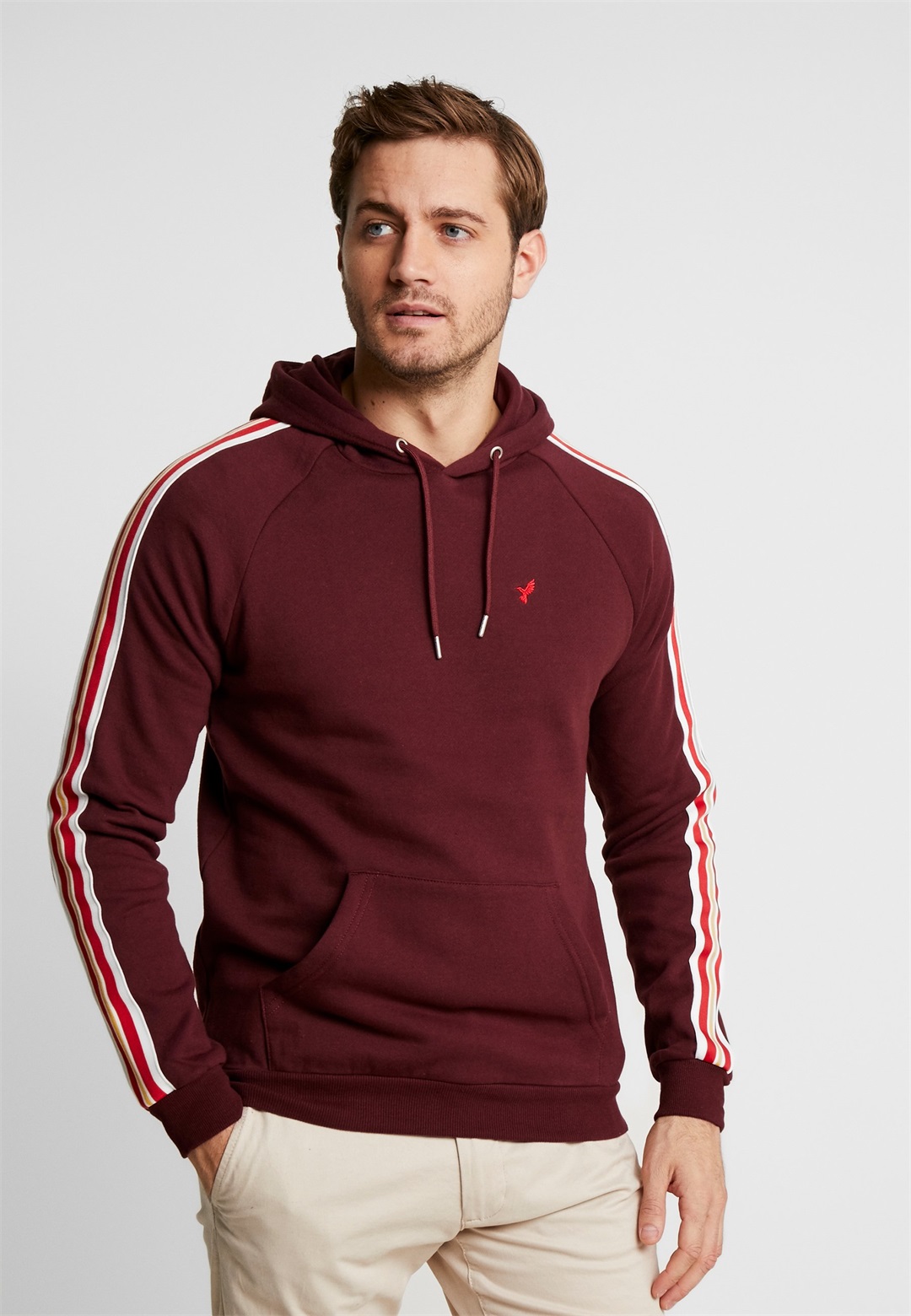 Pier One Kapuzenpullover - bordeaux/bordeaux
