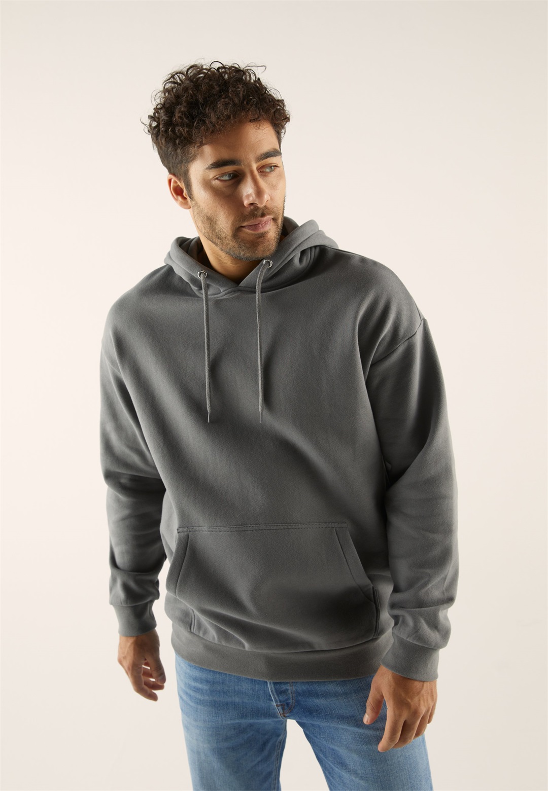 Pier One Kapuzenpullover - dark grey/dunkelgrau
