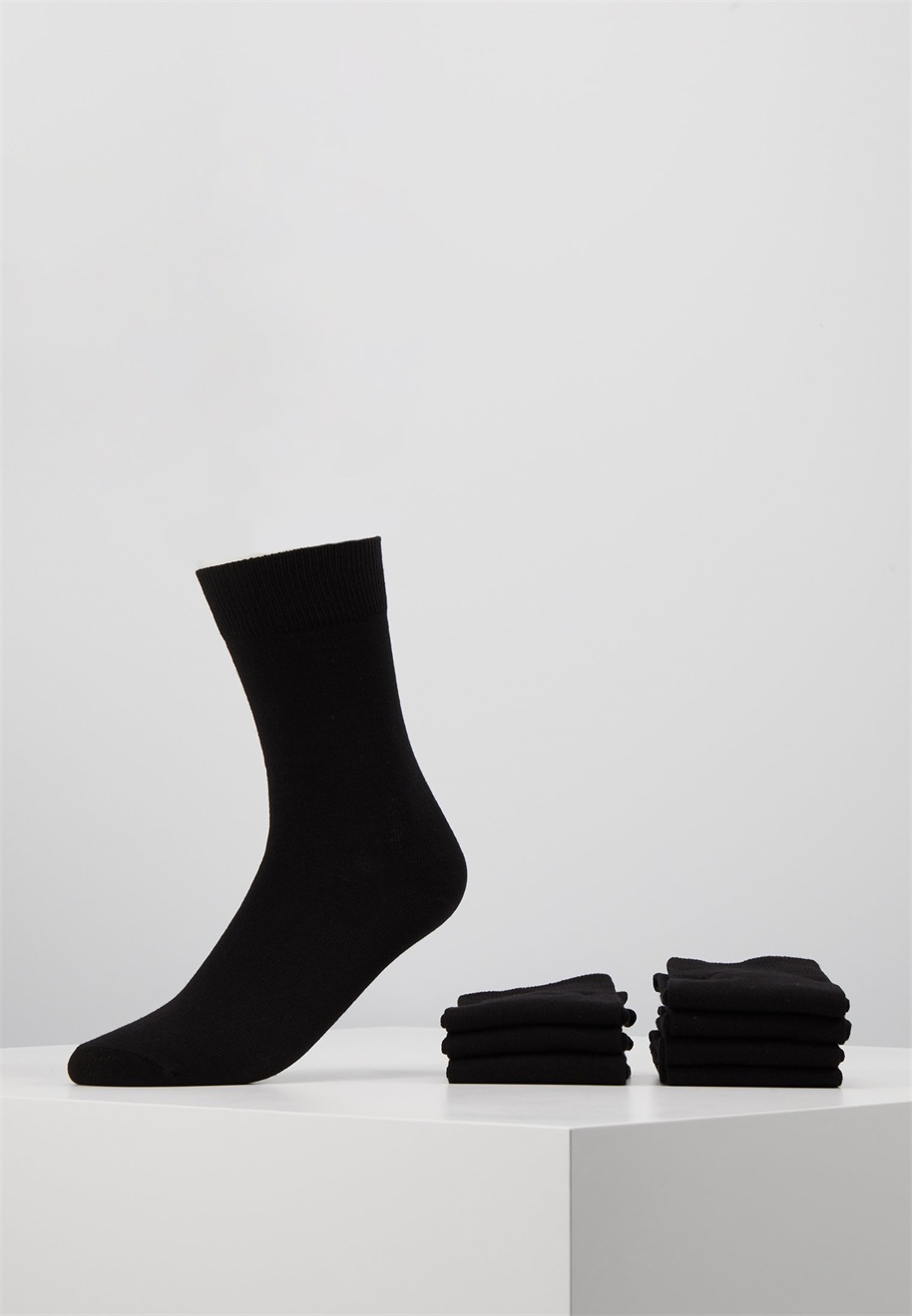 Pier One 7 PACK - Socken - black/schwarz