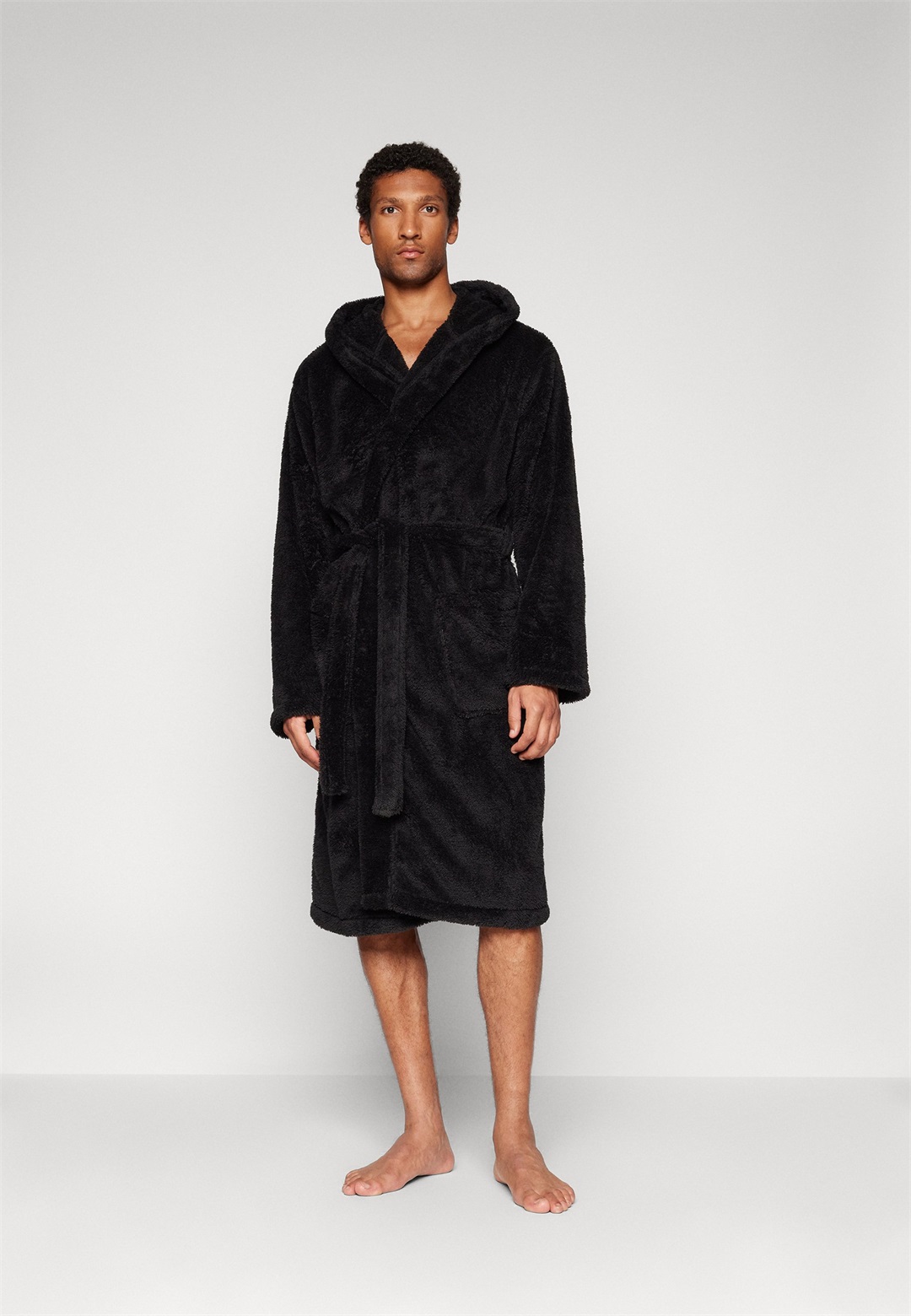 Pier One Bademantel - black/schwarz