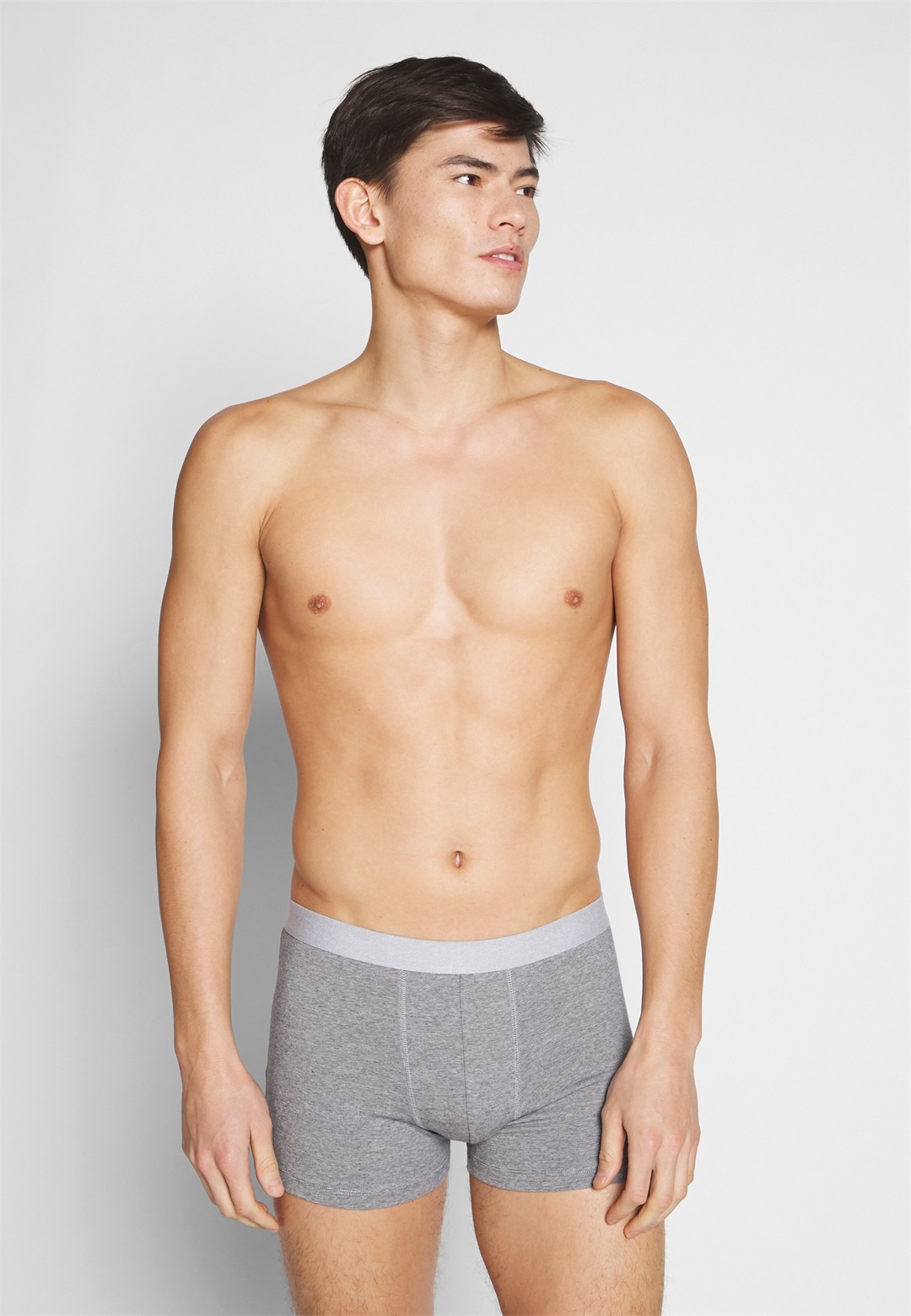 Pier One 5 PACK - Boxer Briefs - dark blue/mottled grey/dunkelblau