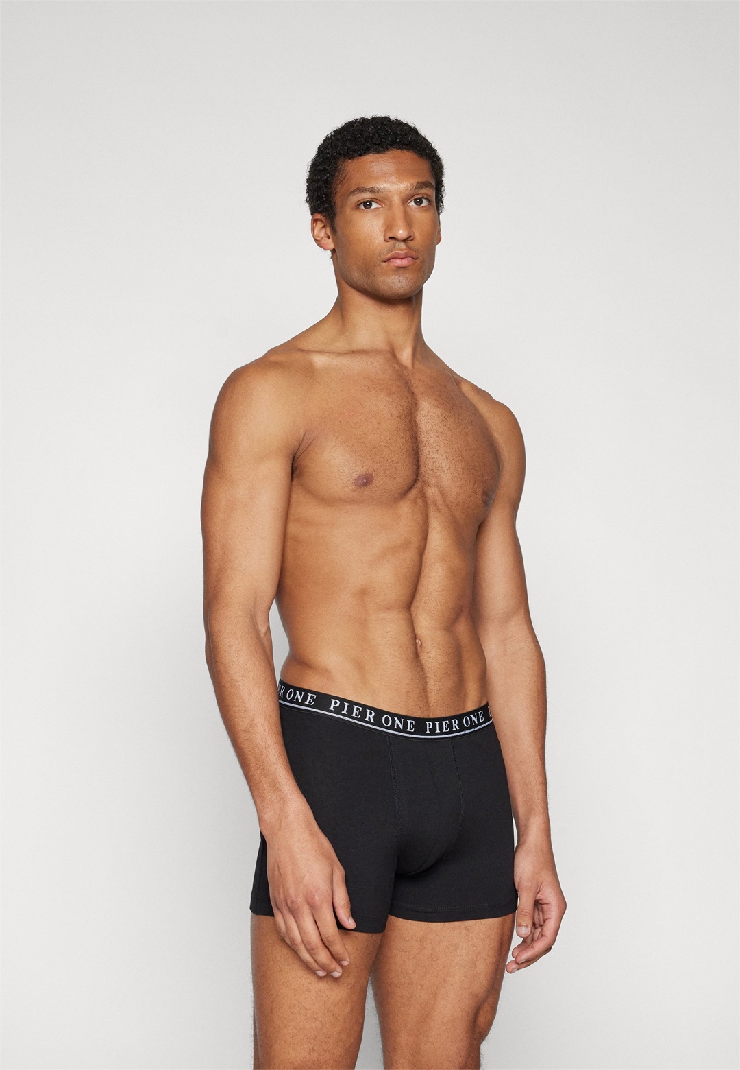 Pier One 5 PACK - Boxer Briefs - black/schwarz