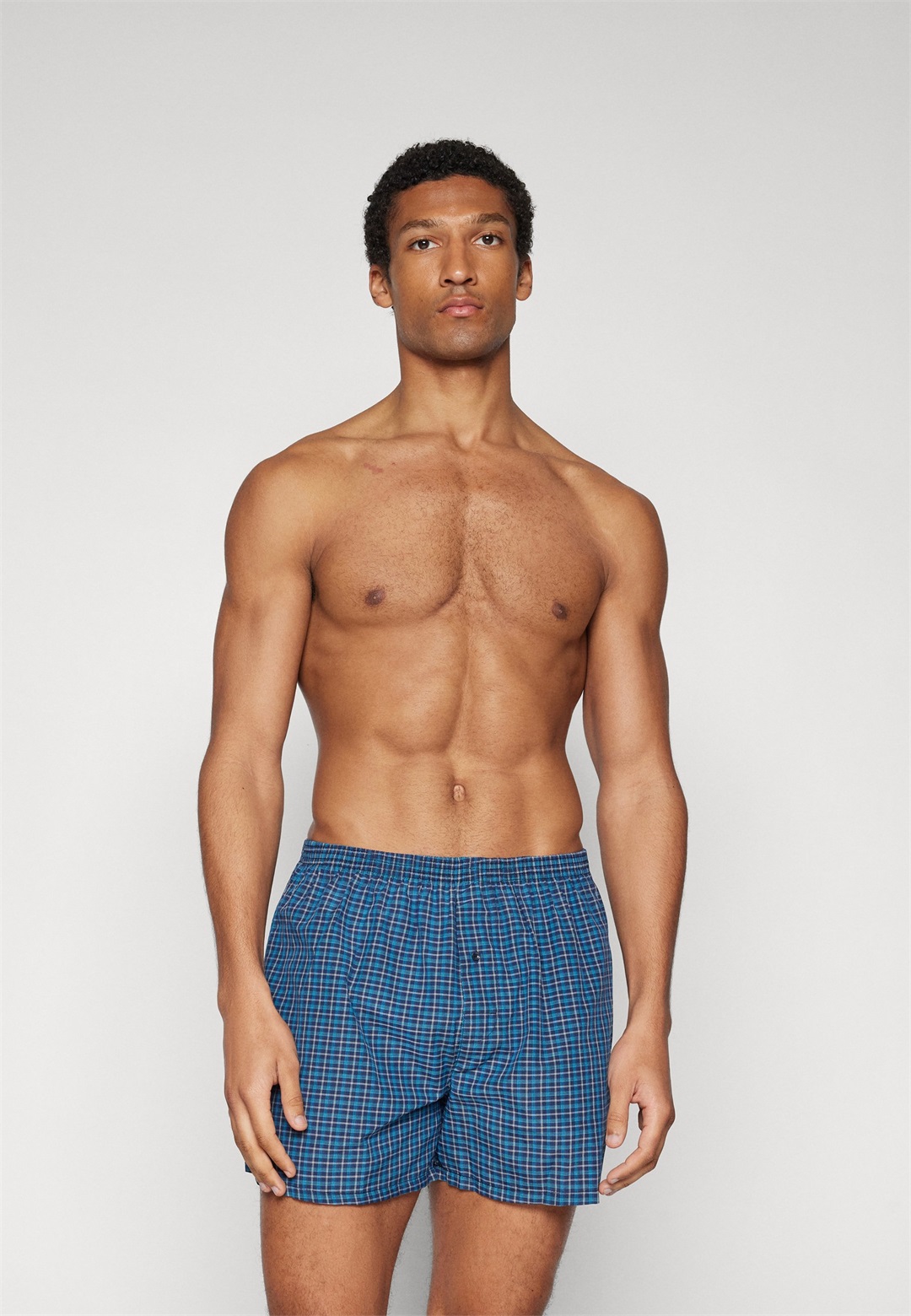 Pier One 5 PACK - Boxershorts - dark blue/blue/dunkelblau