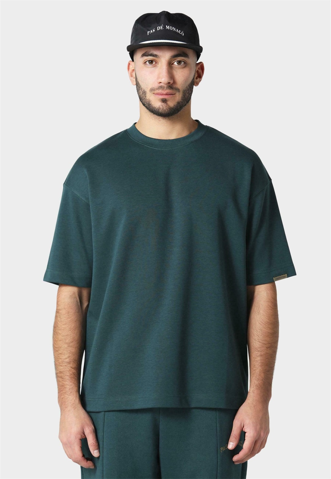 Pas de Monaco TE DE - T-Shirt basic - forest/petrol