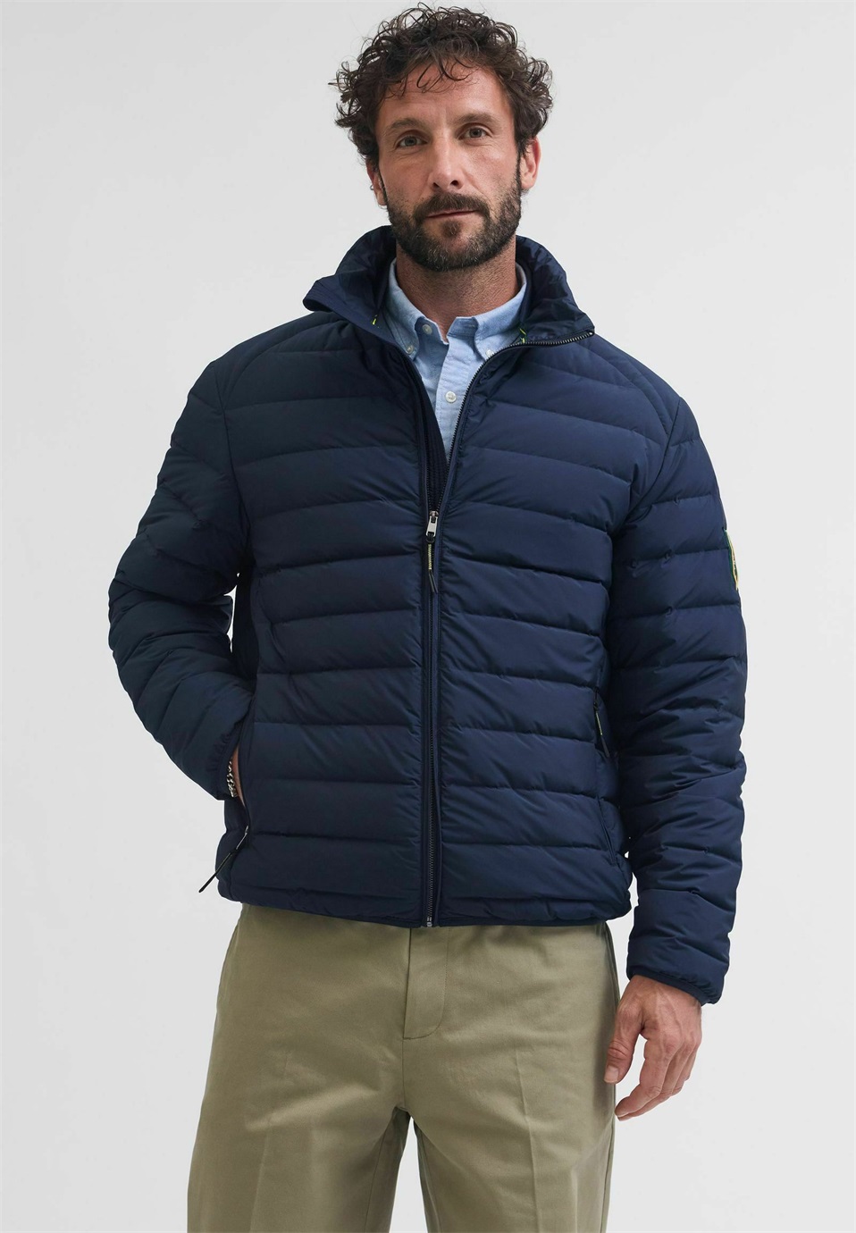 Portland Outerwear Co. Daunenjacke - sky captain/dunkelblau