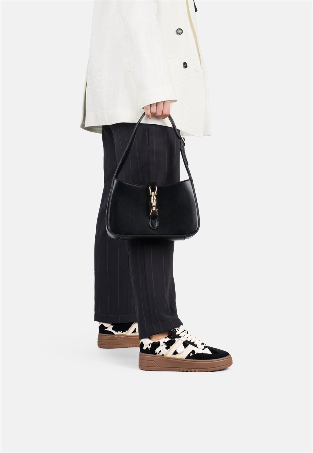 PS POELMAN Sneaker low - beige with animal print/beige