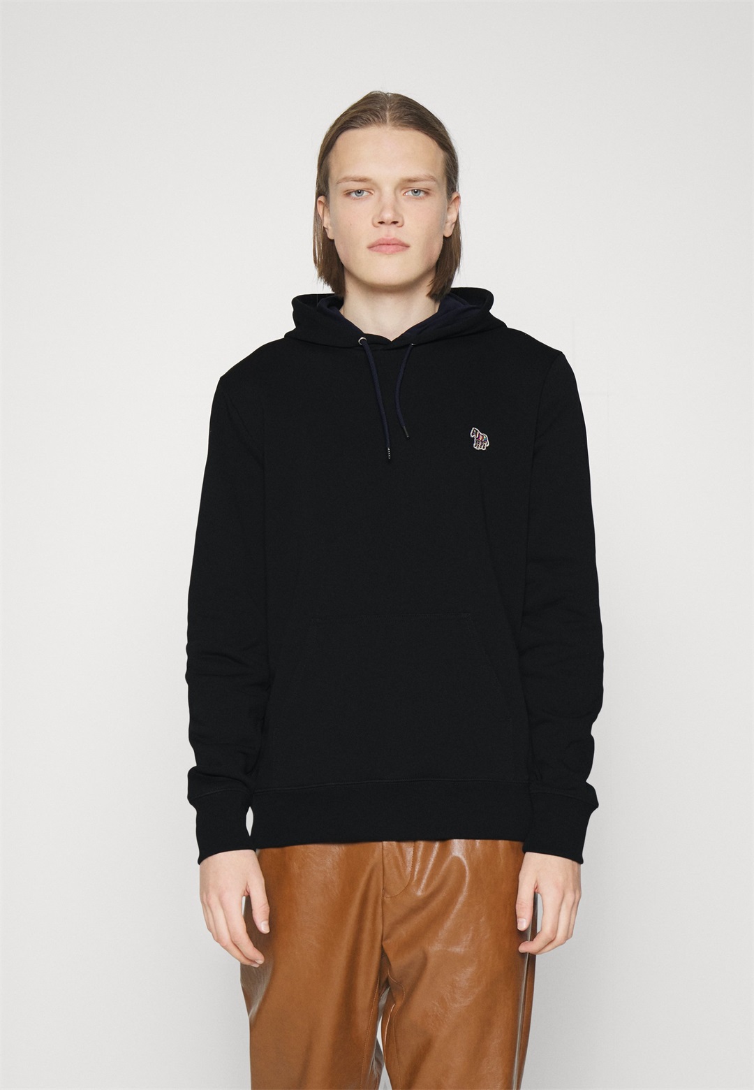 PS Paul Smith FIT HOODY ZEBRA - Sweatshirt - black/schwarz