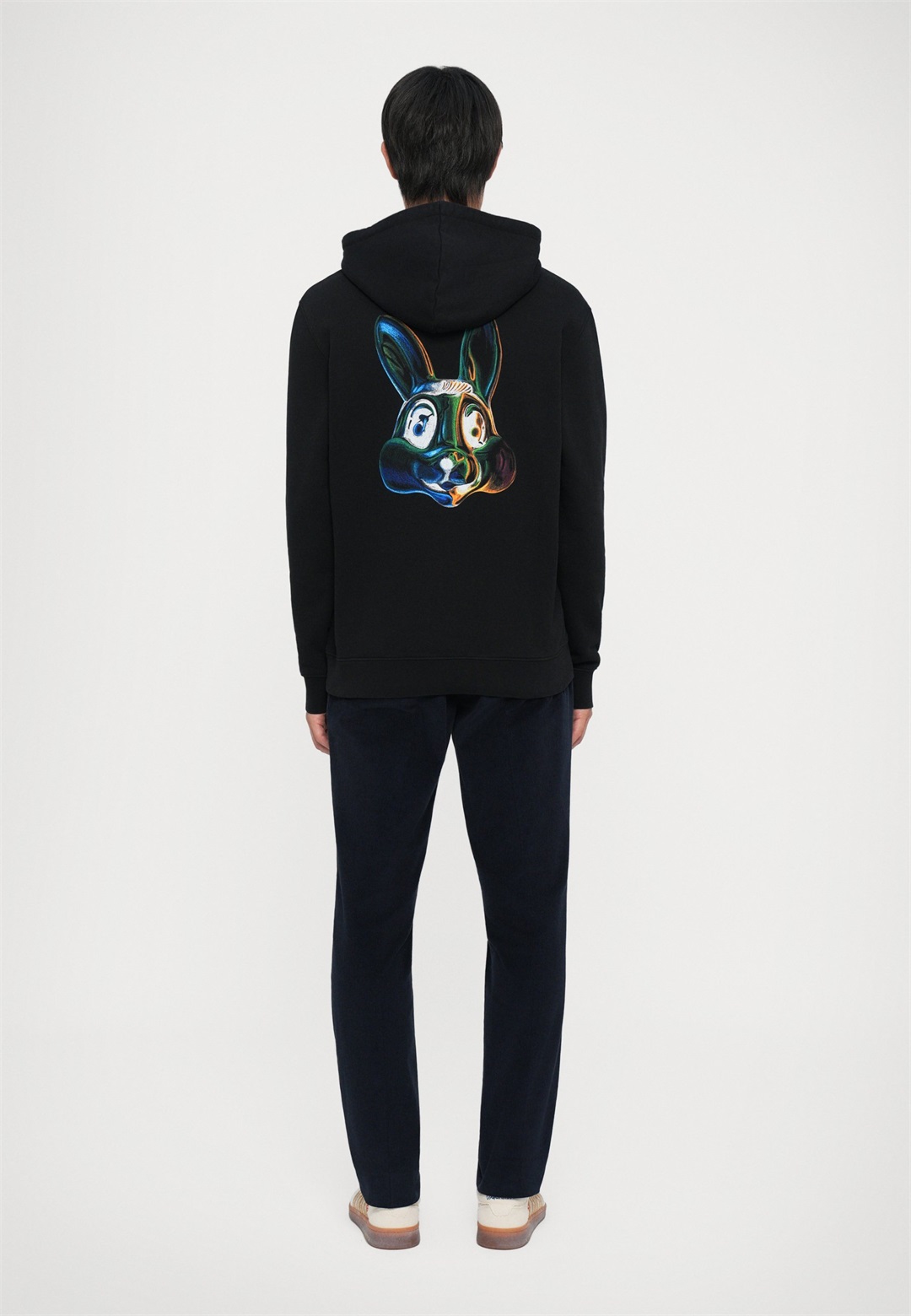 PS Paul Smith MENS HOODY BUNNY - Sweatshirt - black/schwarz