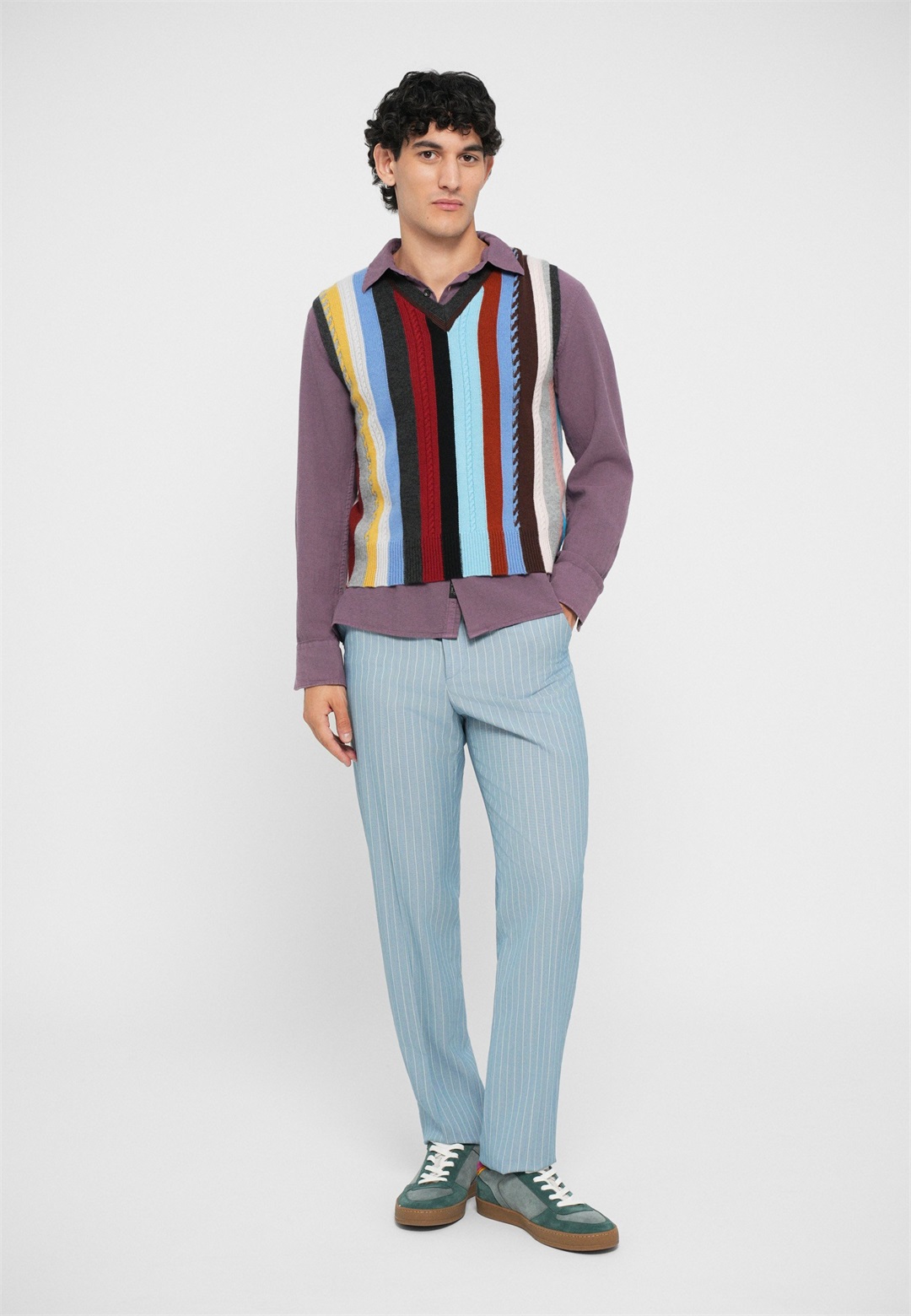 Paul Smith TANK UNISEX - Strickpullover - multi-coloured/mehrfarbig