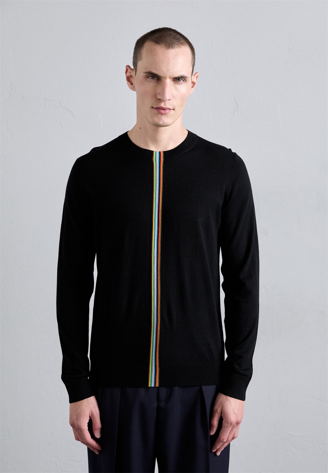 Paul Smith CREW NECK - Strickpullover - black/schwarz