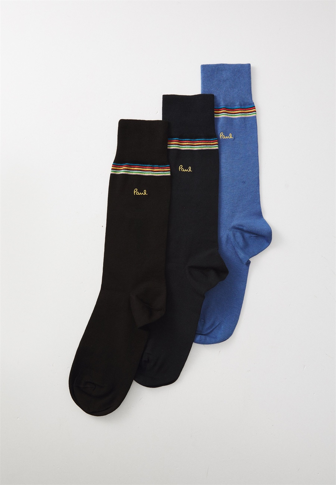 Paul Smith LOGO 3 PACK - Kniestrümpfe - multicolor/mehrfarbig