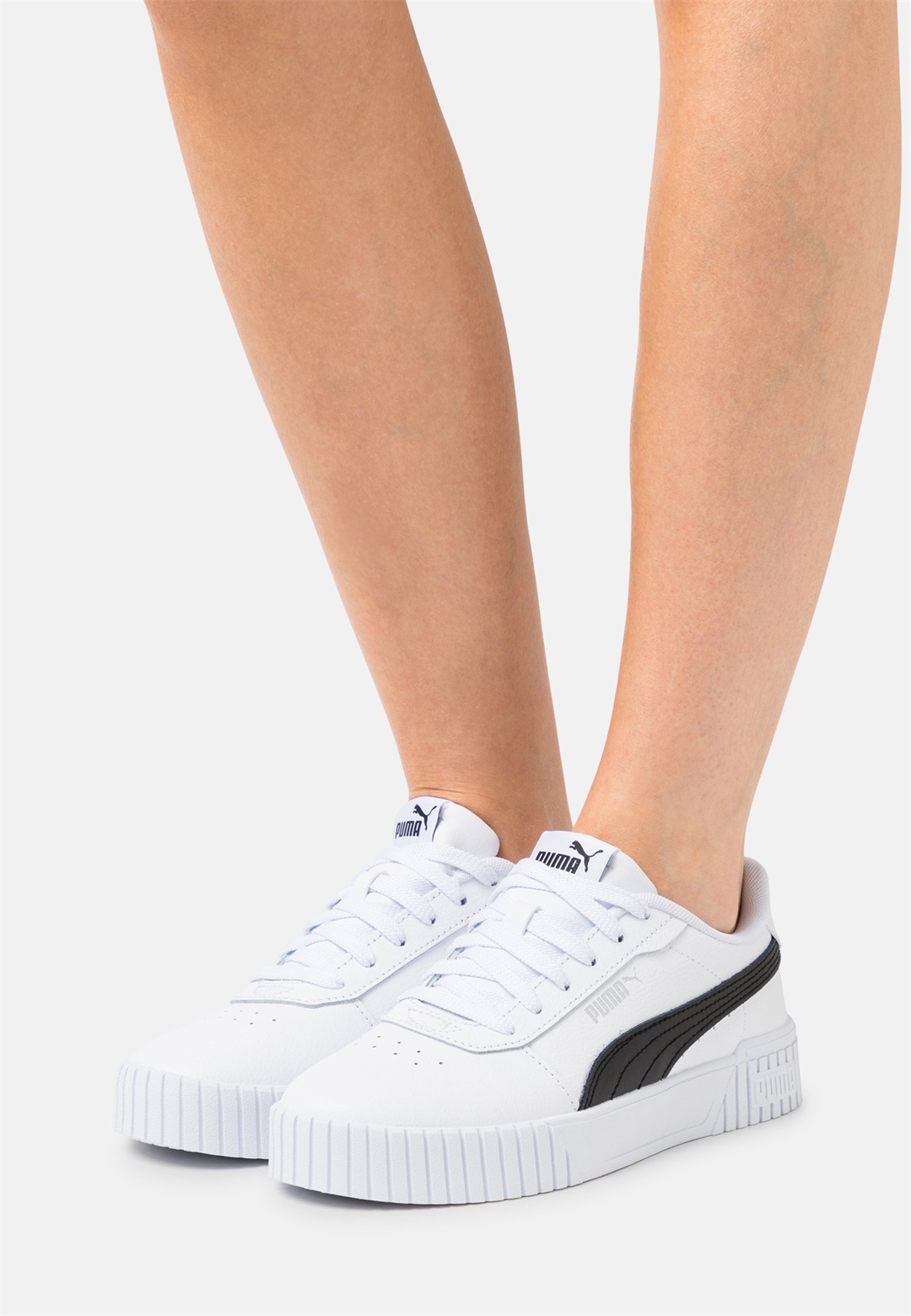 Puma CARINA 2.0 - Sneaker low - white/black/silver/weiß