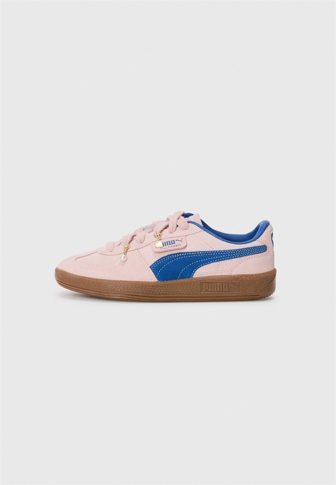 Puma PALERMO - Sneaker low - mauve mist/clyde royal/warm white/beige